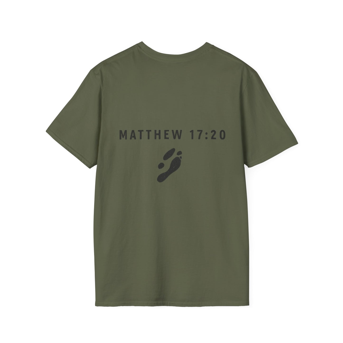 Faith-Inspired Unisex Softstyle T-Shirt - Inspirational Gift, Christian Apparel, Religious Tee, Motivational Shirt, Scripture Tee