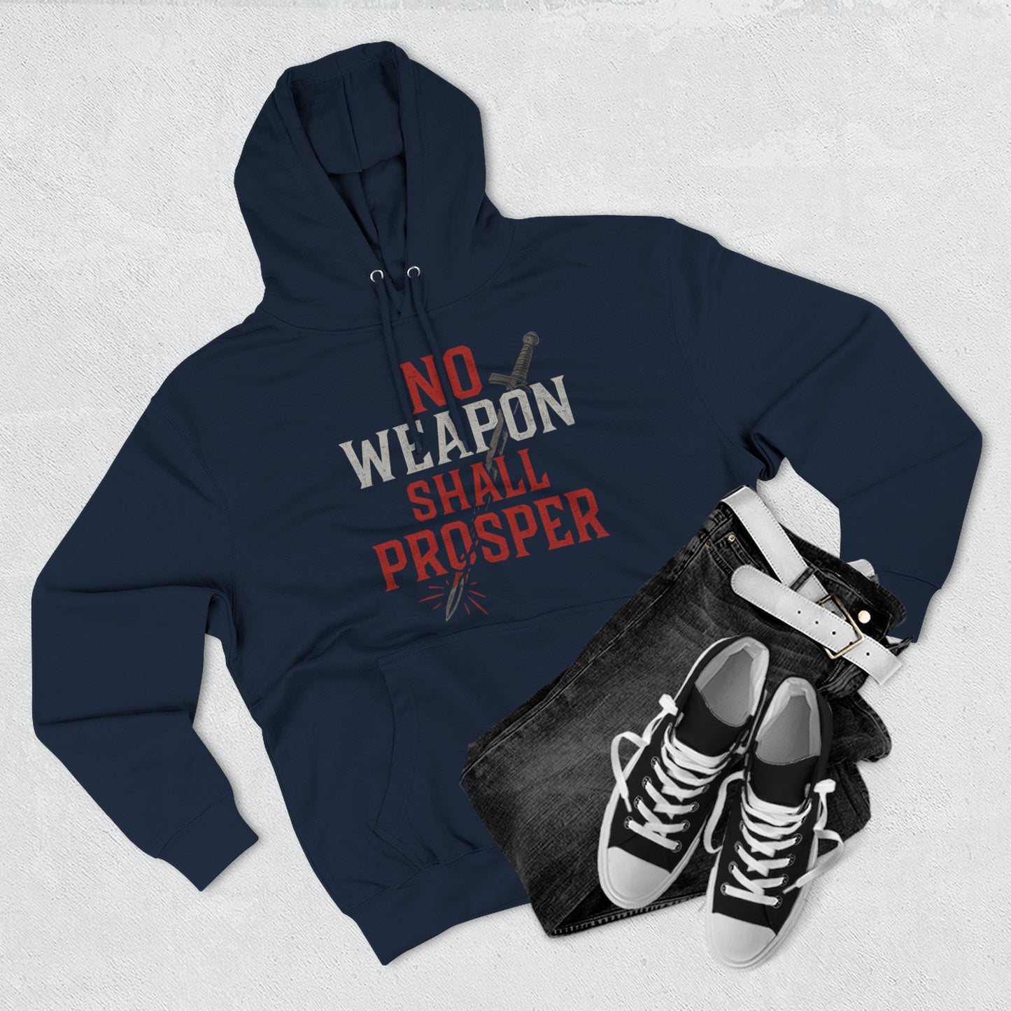 Fleece Hoodie Empowering Inspirational Gift for Teens, Faith-Based Apparel