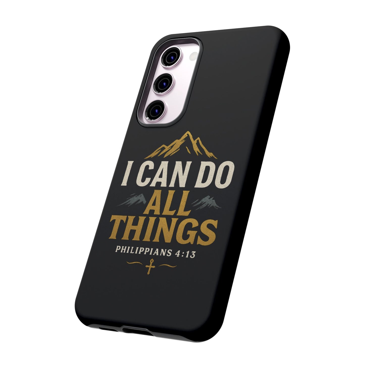 I Can Do All Things Phone Case, Inspirational Phone Cover, Christian Gift, Motivational Tech Accessory, Bible Verse Case, Tough Cases