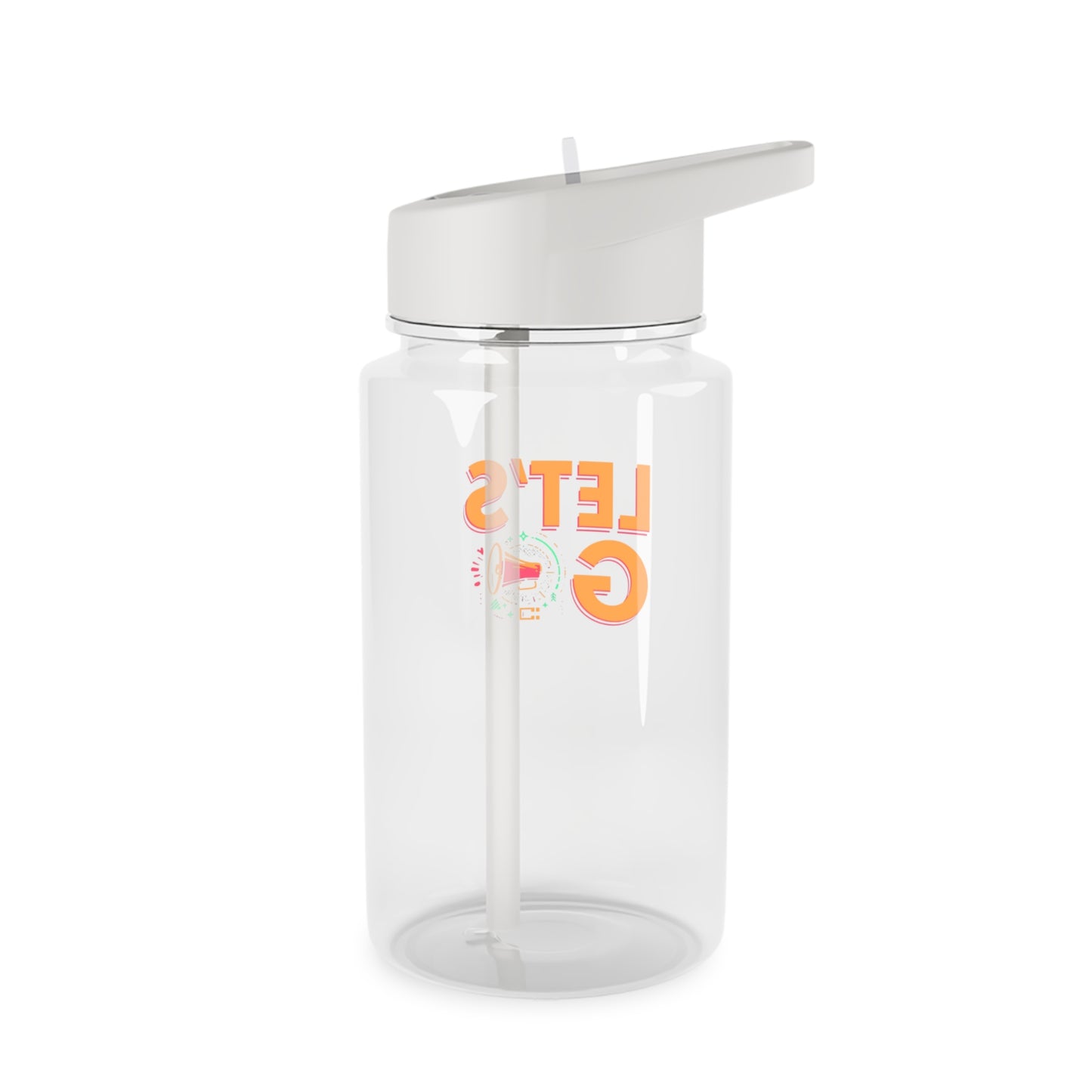 Customizable Vibrant Artwork Tritan Water Bottle | Personalized Printed Bottle
