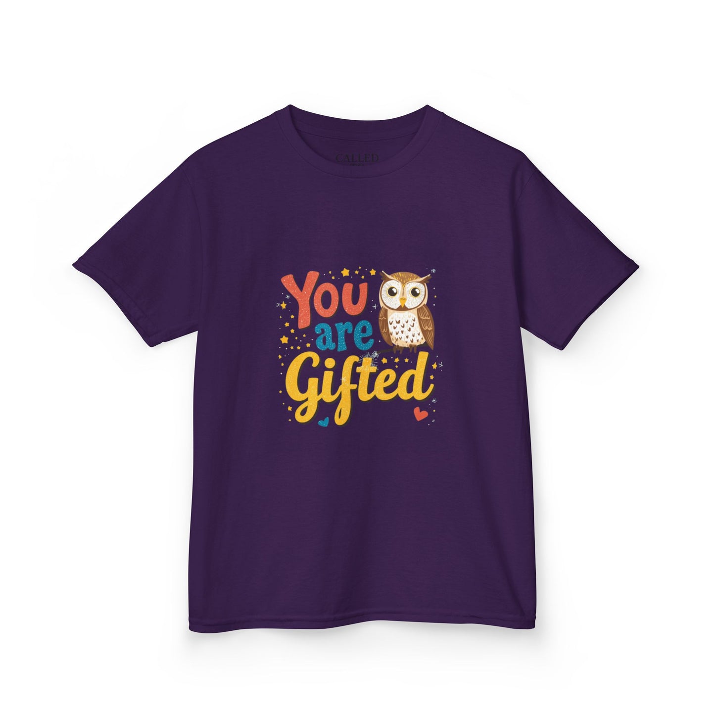You Are Gifted Owl Kids Tee | Encouraging Children's Shirt