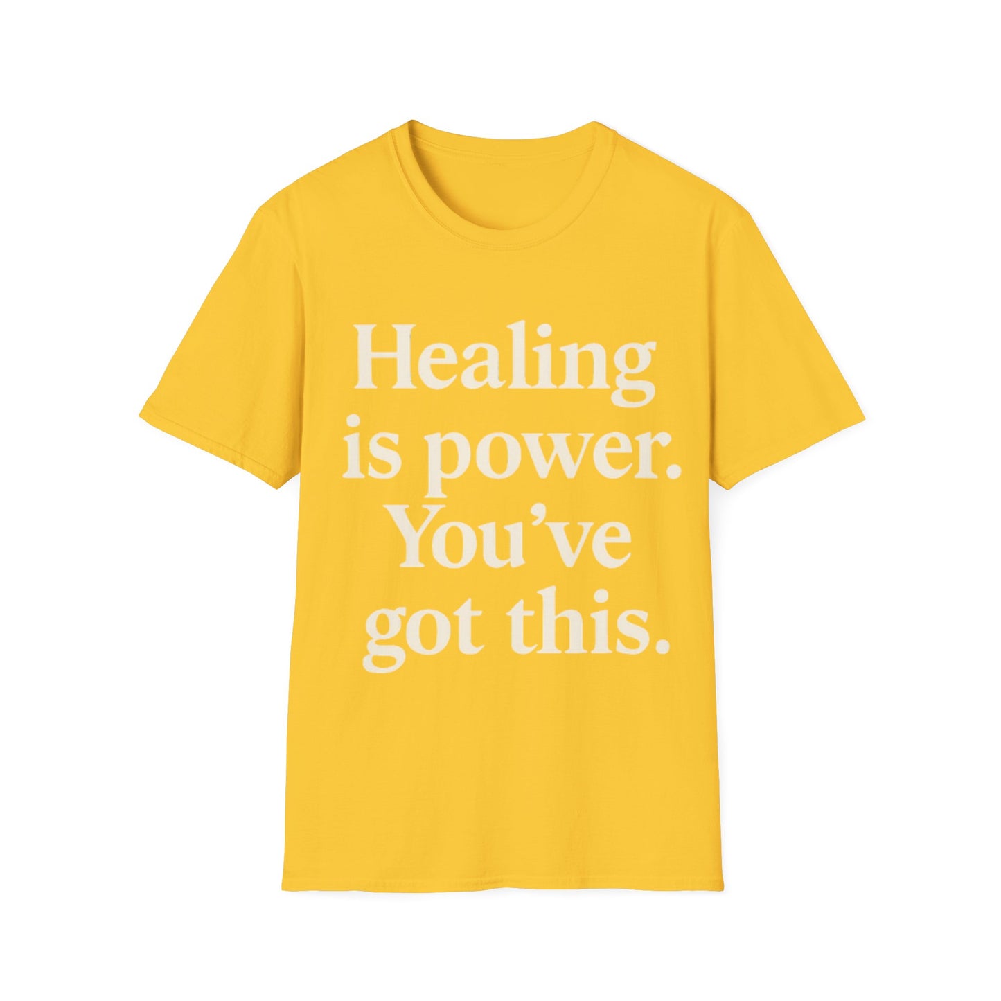 Healing Power T-Shirt | Motivational Tee, Wellness Apparel, Gift for Friends
