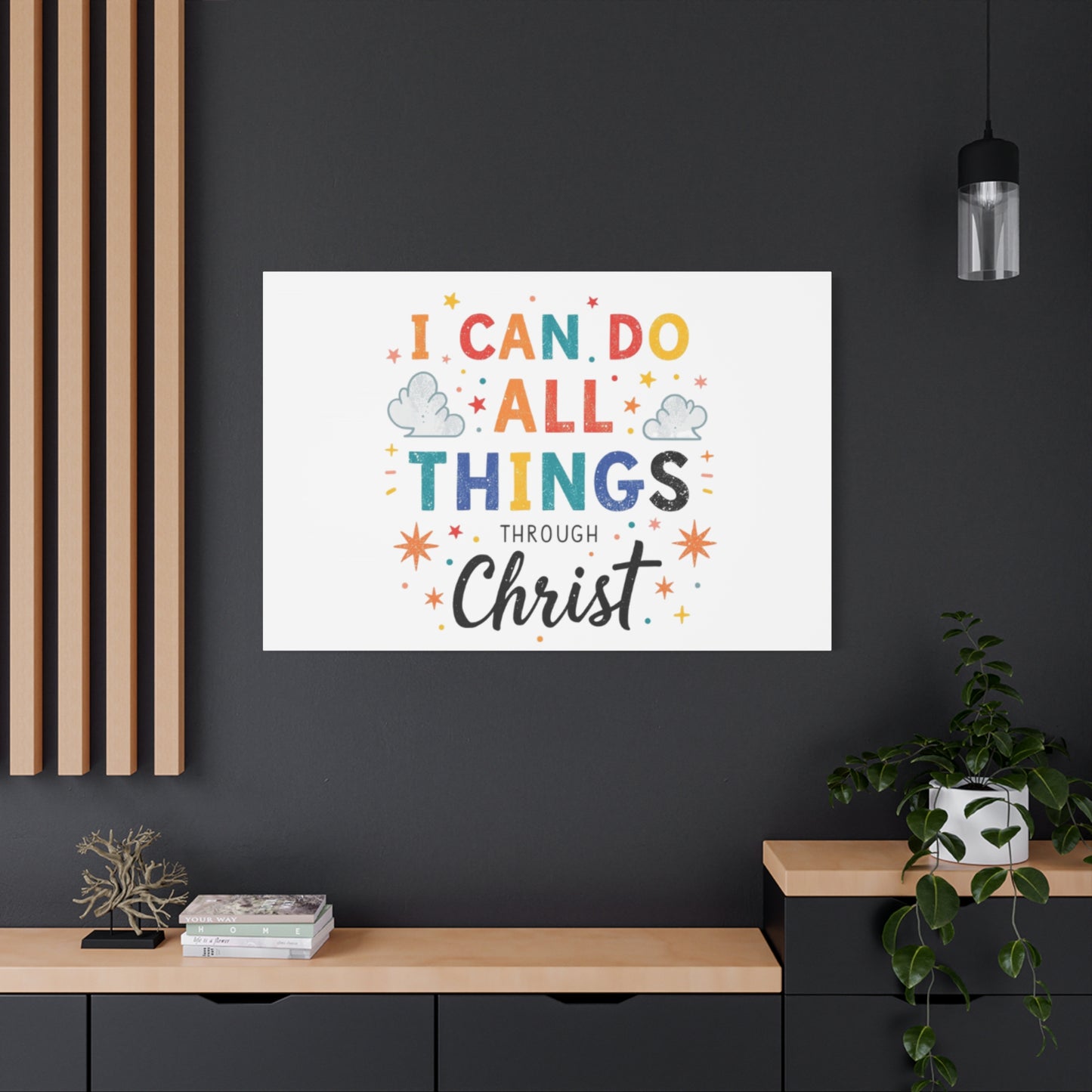 I Can Do All Things Through Christ Matte Canvas