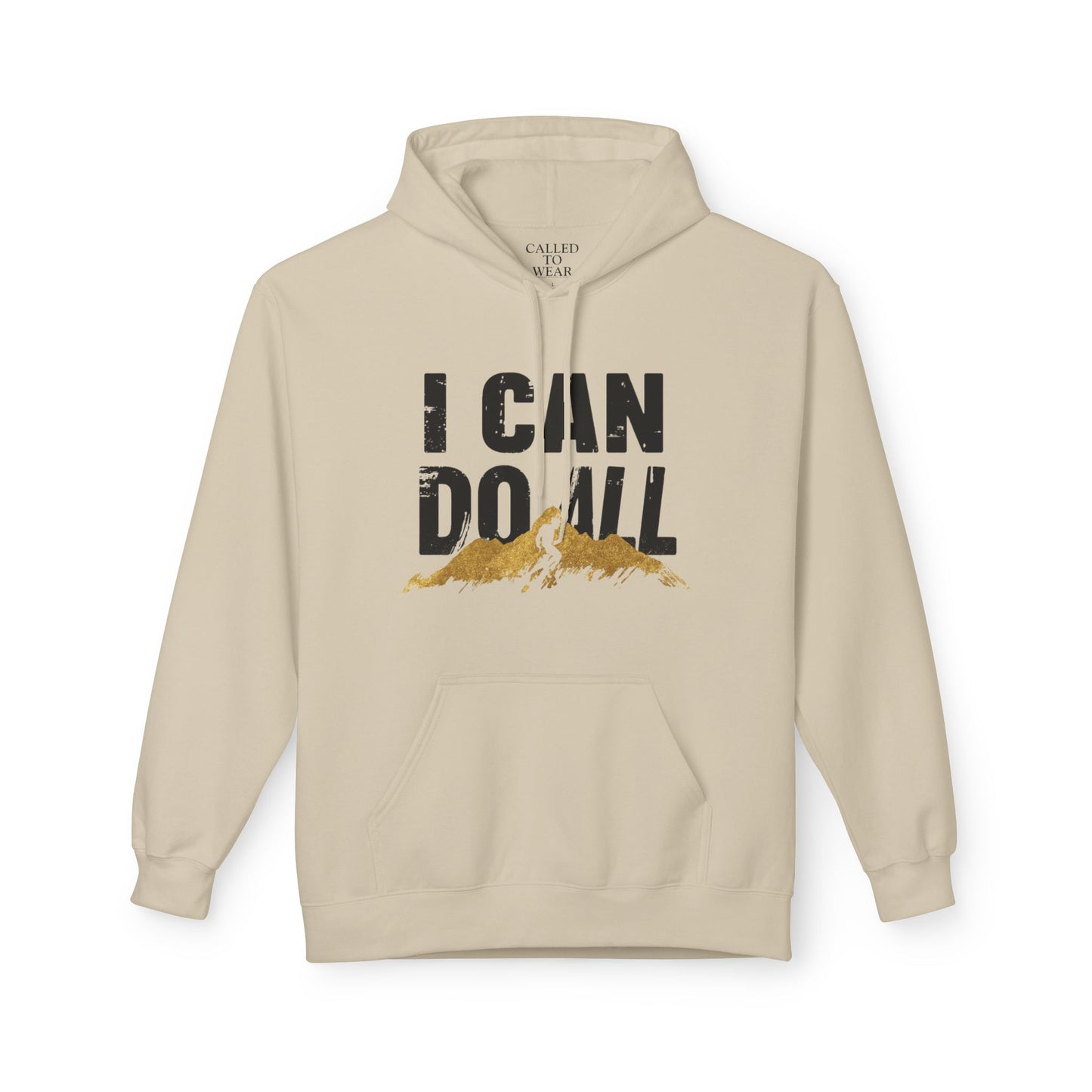 I Can Do All Mountain Hoodie | Inspirational Motivational Faith Apparel