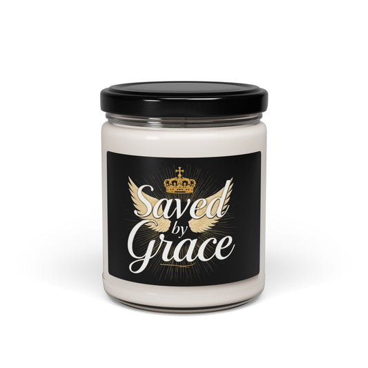 Saved by Grace Candle | Scented Soy Candle, 9oz