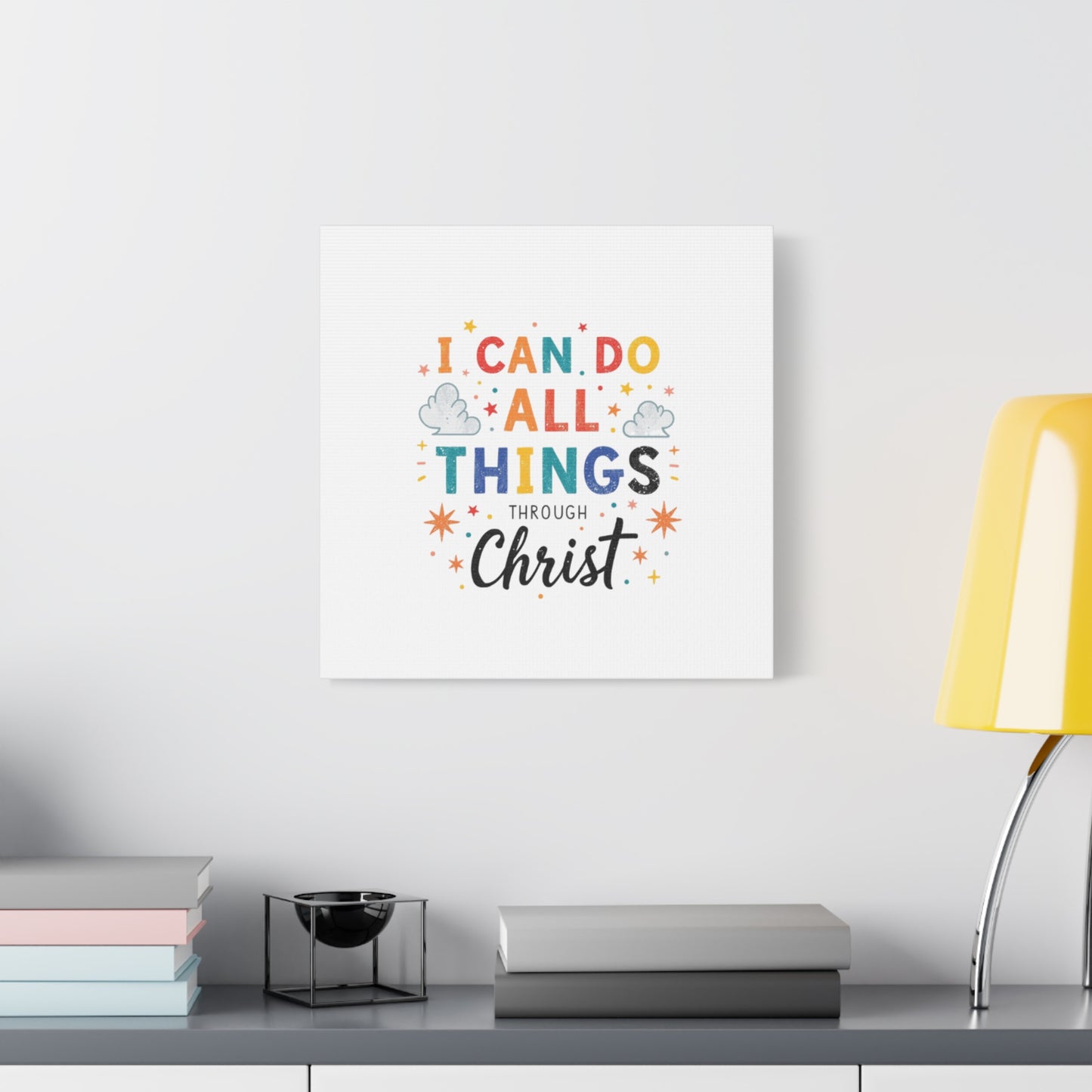 I Can Do All Things Through Christ Matte Canvas