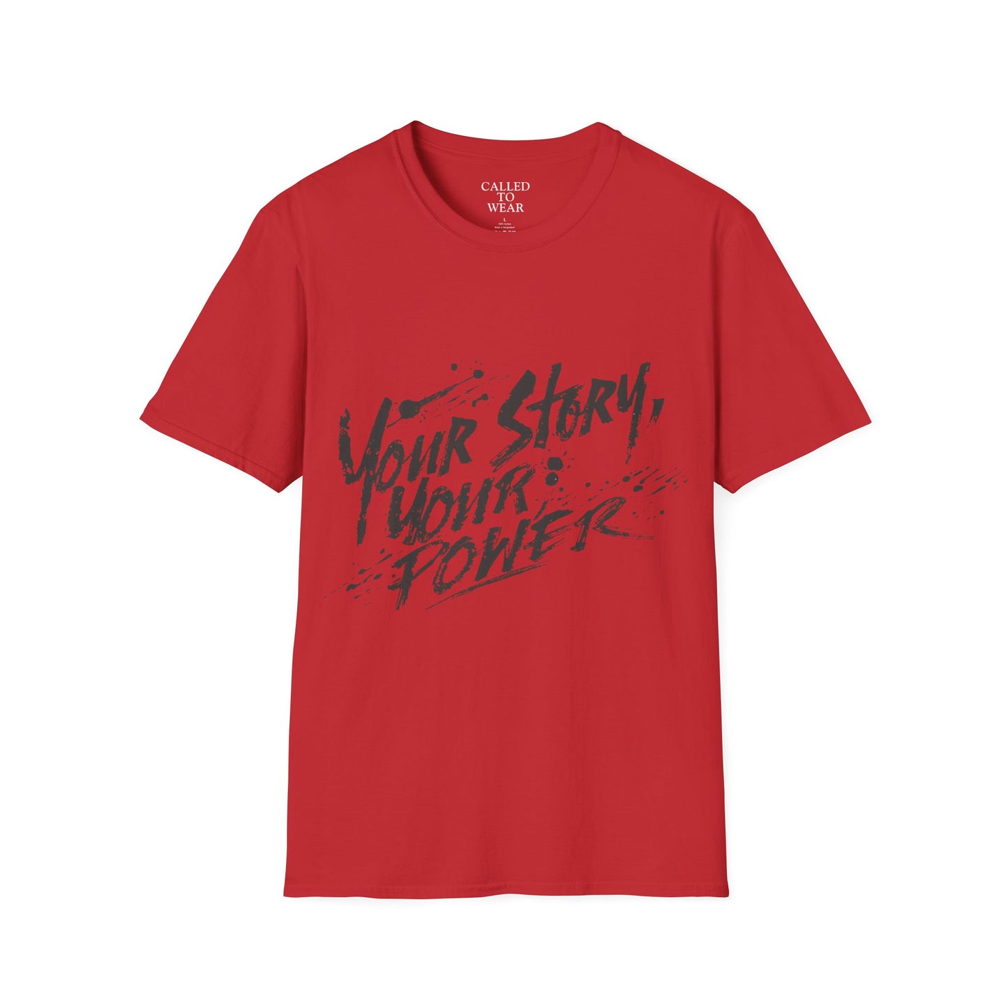 Your Story Your Power T-Shirt | Inspirational Script Typography