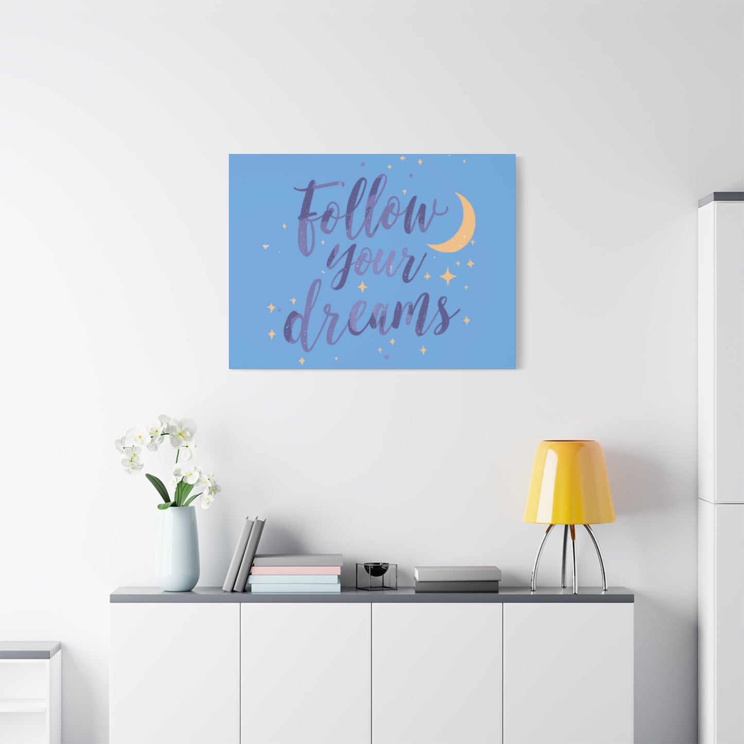 Follow Your Dreams Canvas | Matte Stretched Wall Art