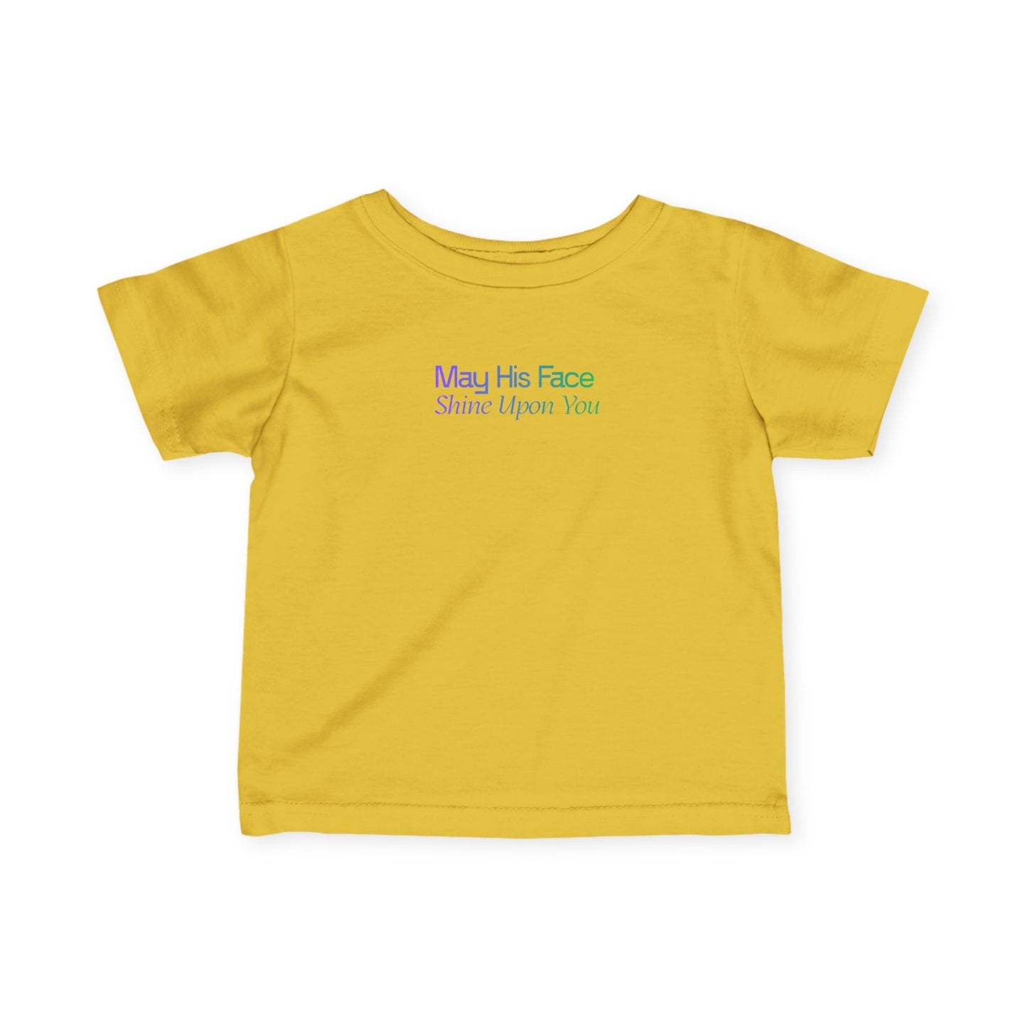 Quiet Blessing Infant Jersey Tee | Pastel Lettering, Soft Combed Cotton