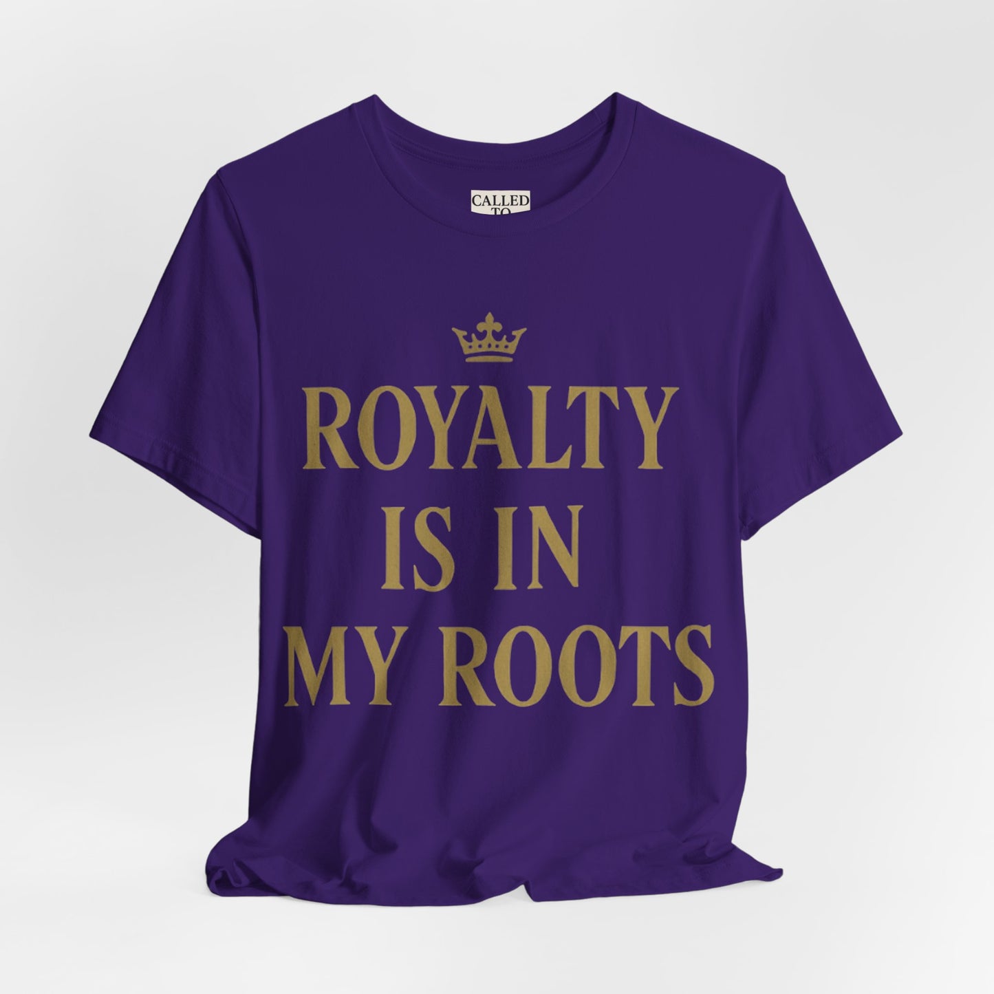 Royalty Roots Tee - Unisex Jersey Short Sleeve T-Shirt, Perfect for Family Gatherings, Casual Outings, Birthdays, Gifts