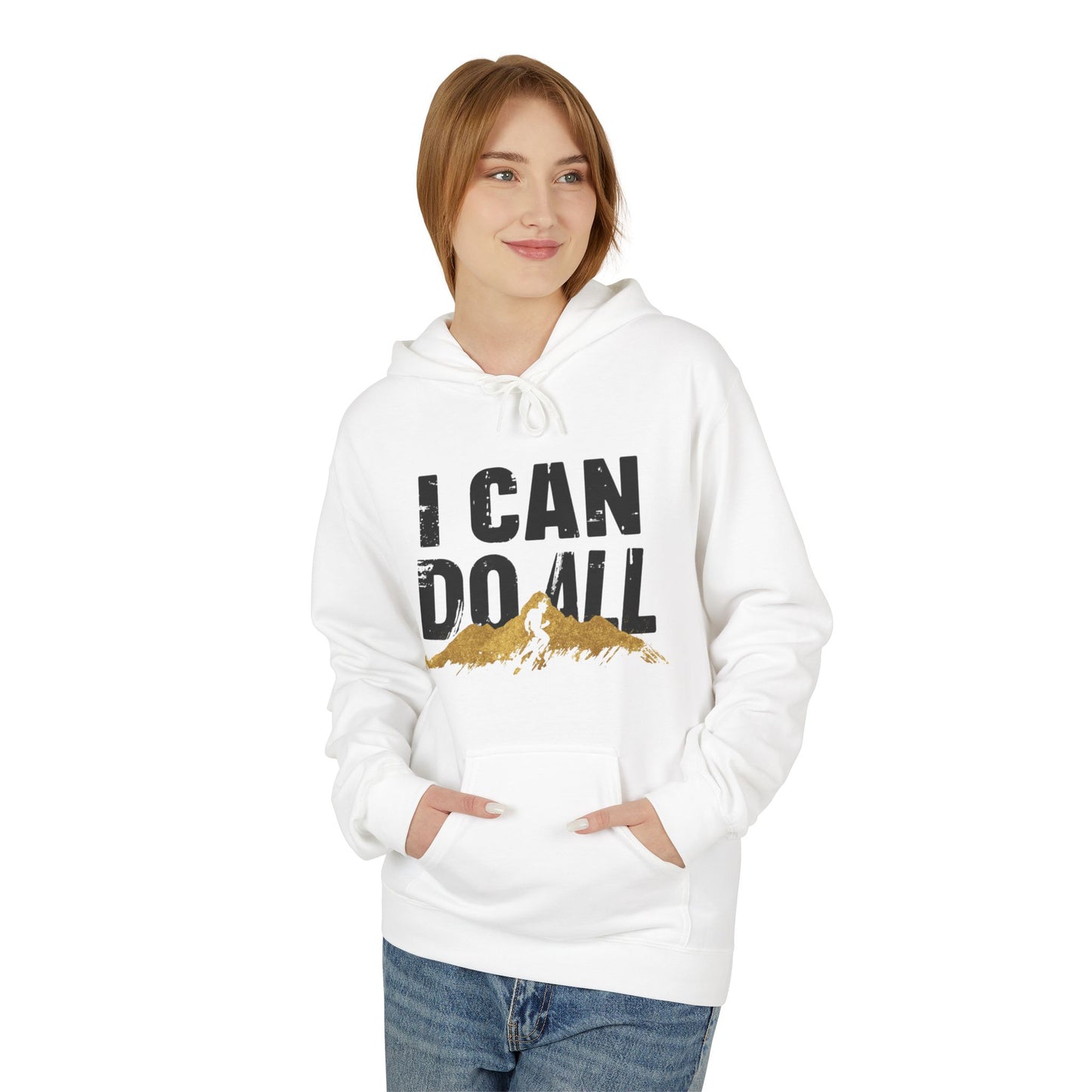 I Can Do All Mountain Hoodie | Inspirational Motivational Faith Apparel