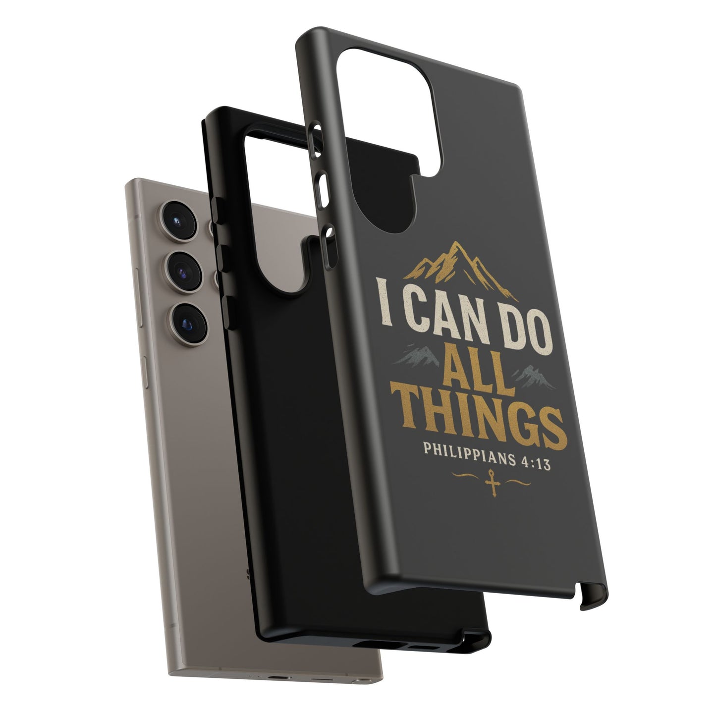 I Can Do All Things Phone Case, Inspirational Phone Cover, Christian Gift, Motivational Tech Accessory, Bible Verse Case, Tough Cases