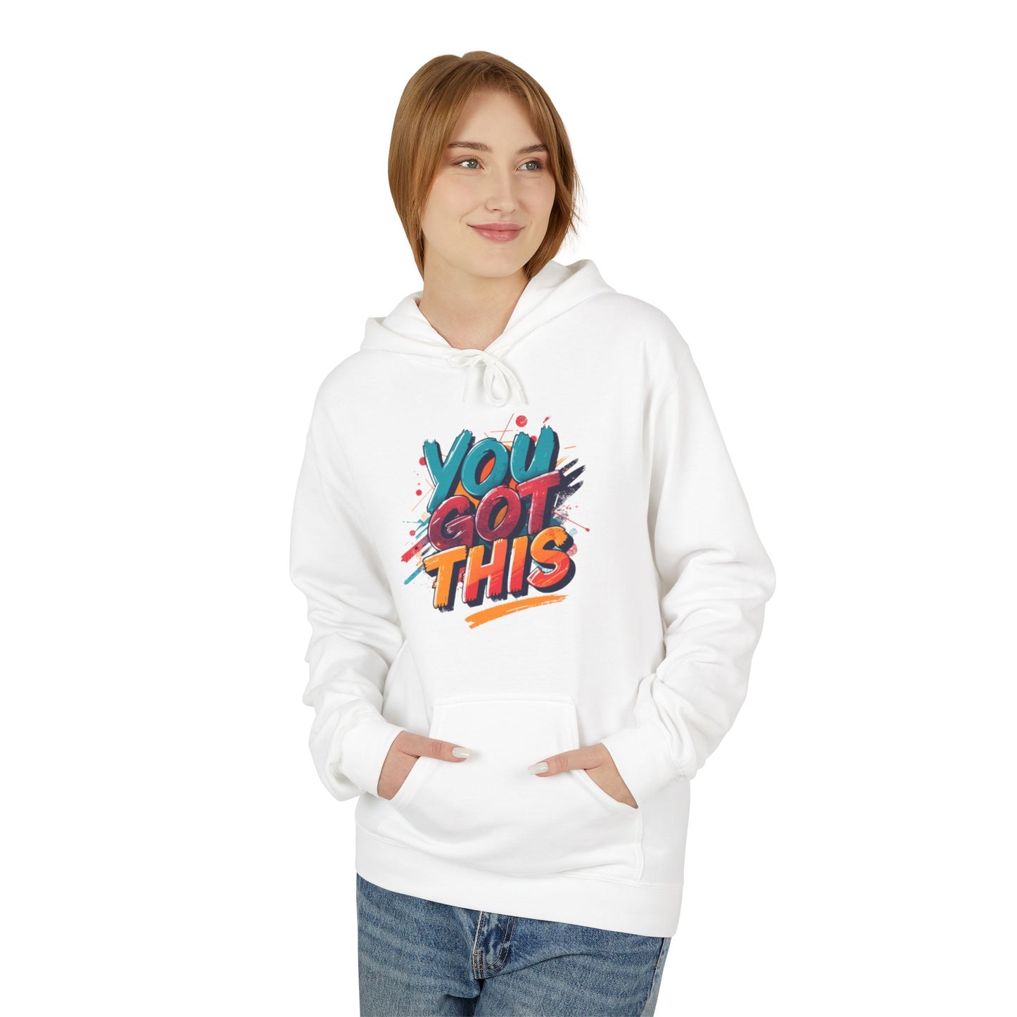 You Got This Brush Lettering Hoodie | Encouragement Motivational Pullover