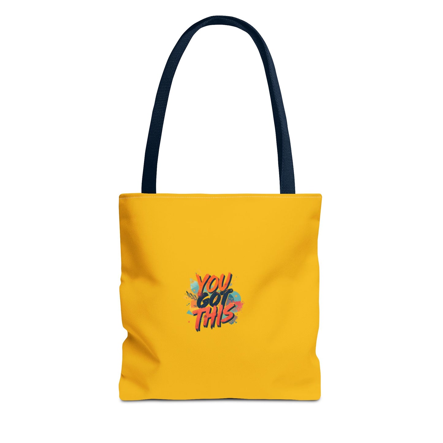 You Got This motivational graphic Tote Bag | positive quote, yellow background