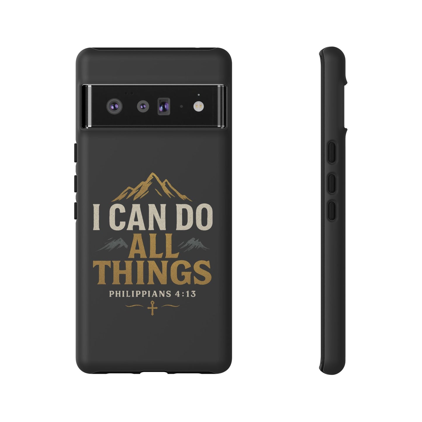 I Can Do All Things Phone Case, Inspirational Phone Cover, Christian Gift, Motivational Tech Accessory, Bible Verse Case, Tough Cases