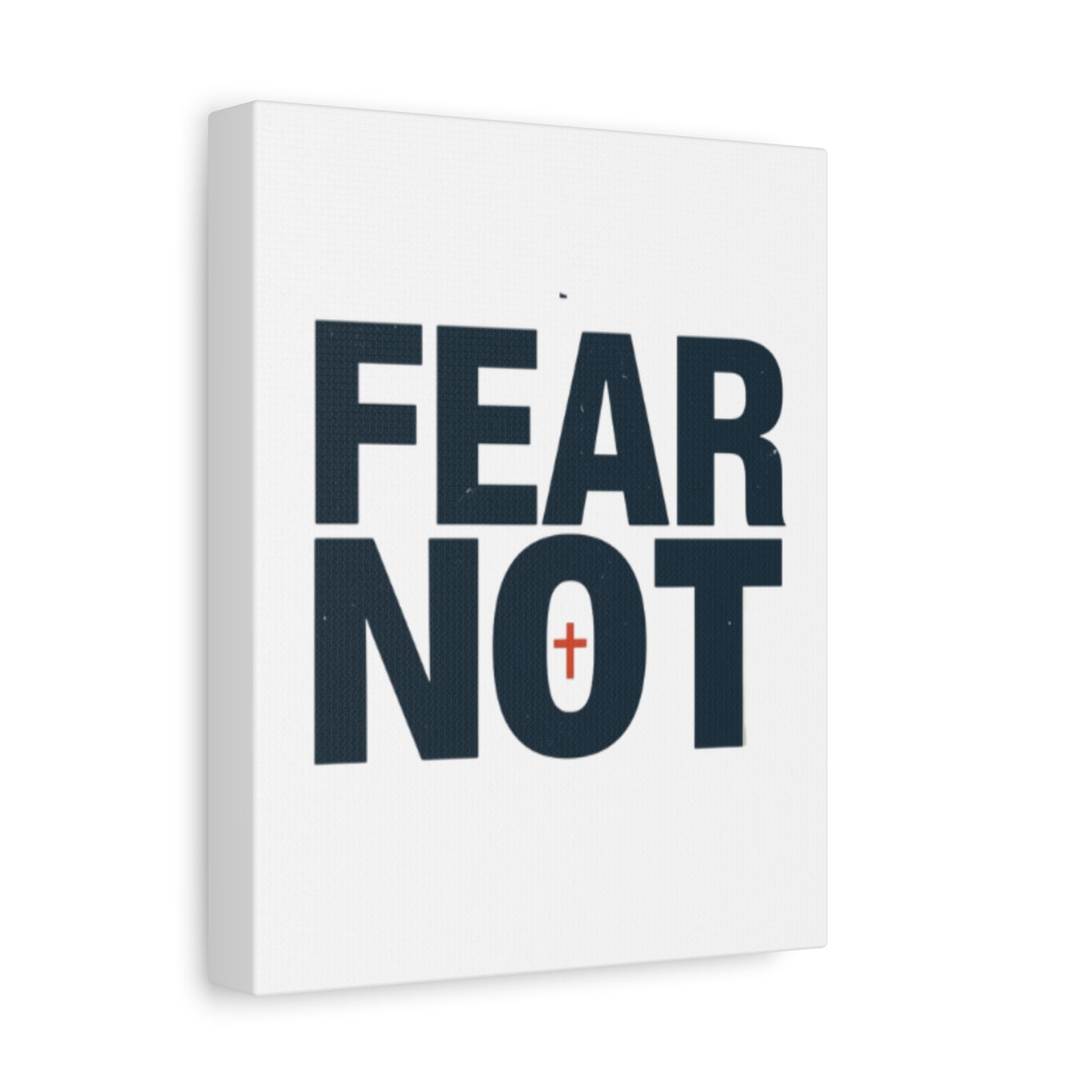 Fear Not canvas | Christian wall art, stretched matte gallery wrap