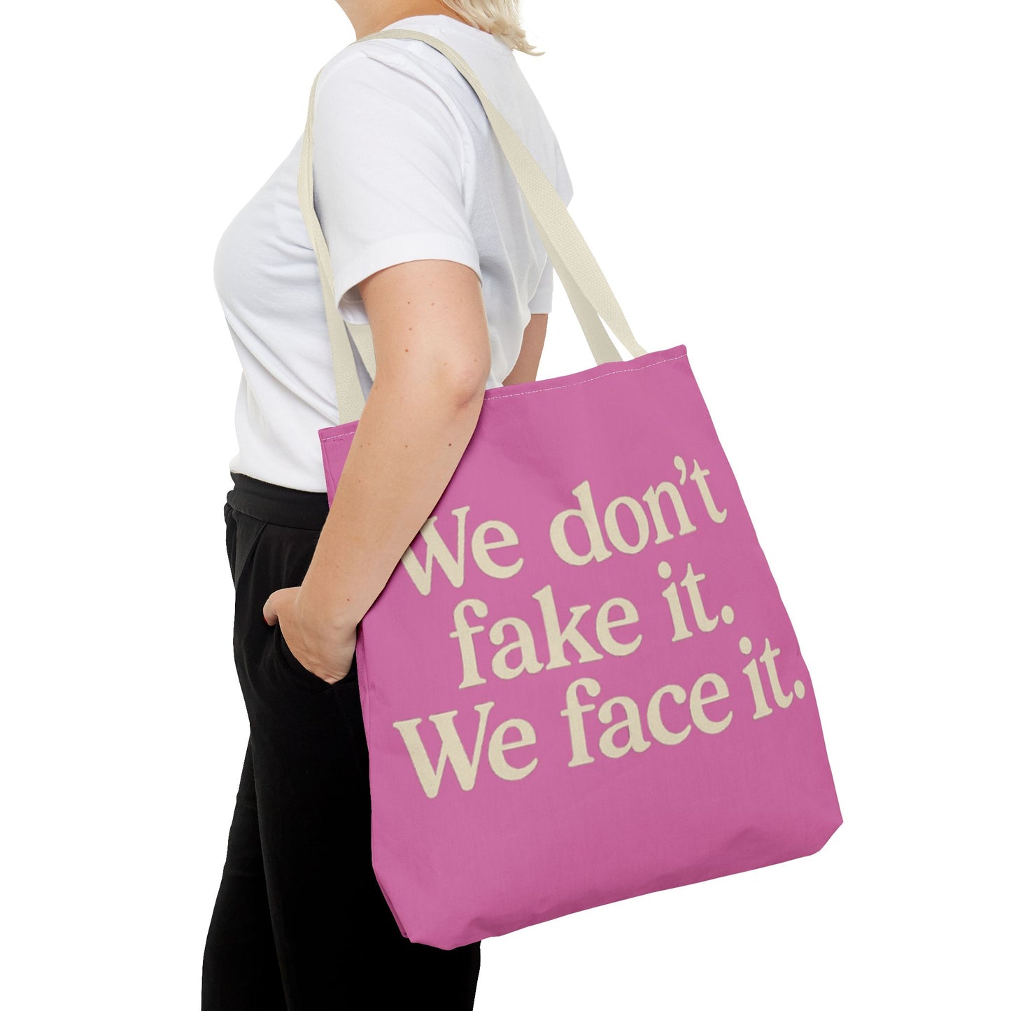 Empowering Tote Bag | Motivational Quote Tote | Everyday Carry, Gift for Friends, Positive Affirmation Bag, Stylish Shopping Bag