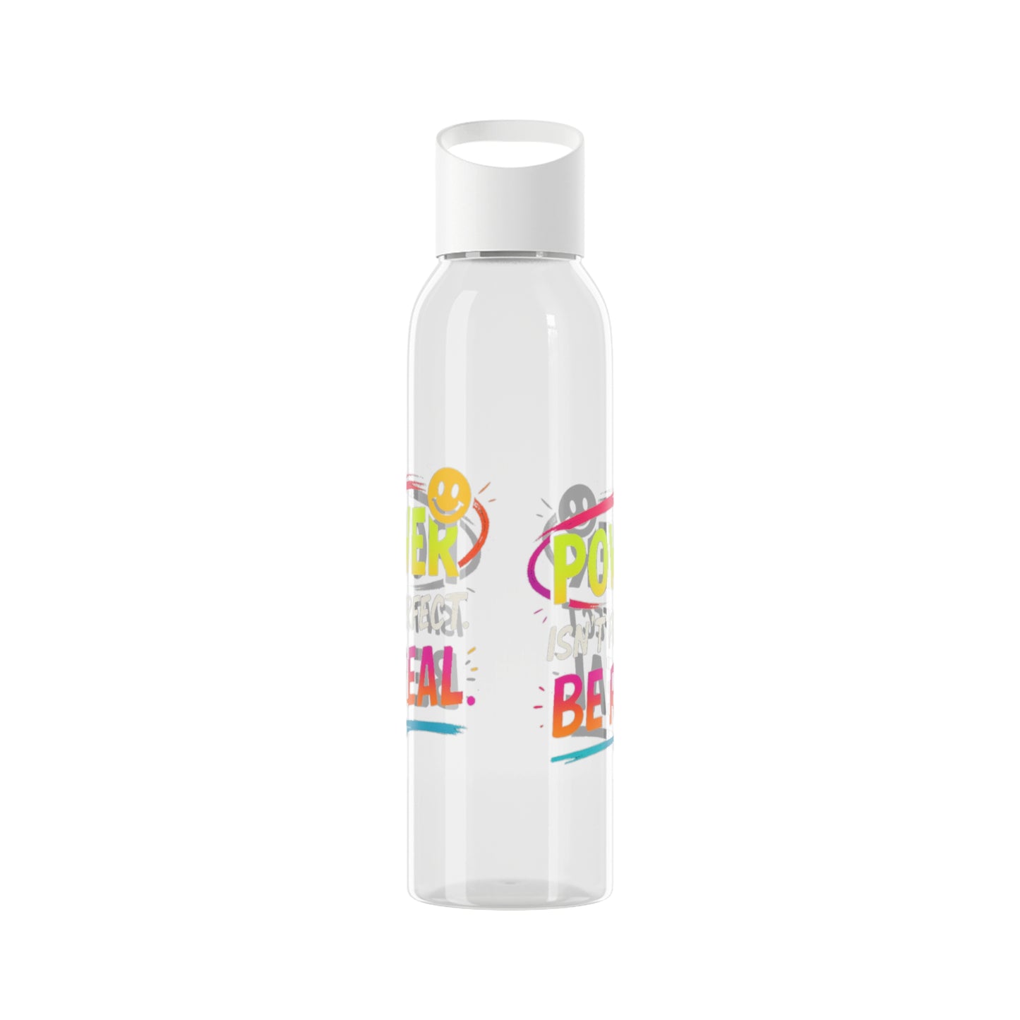 Sky Water Bottle - Colorful Motivational Drinkware, Perfect for Fitness, School, Gifts, and Wellness