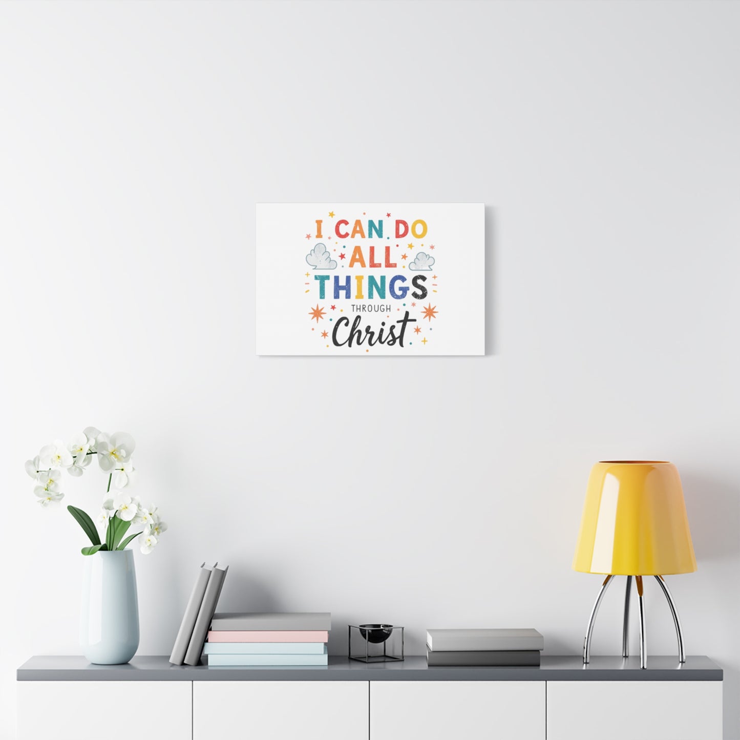 I Can Do All Things Through Christ Matte Canvas