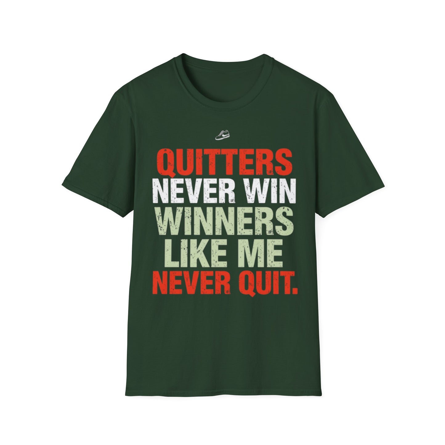No Excuses Determination Tee T-Shirt | Motivational Gym Workout Shirt