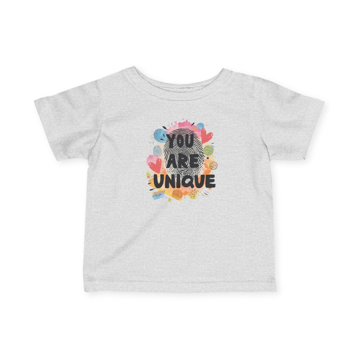 Watercolor Playful Lettering Infant Tee | Soft Breathable Baby Shirt