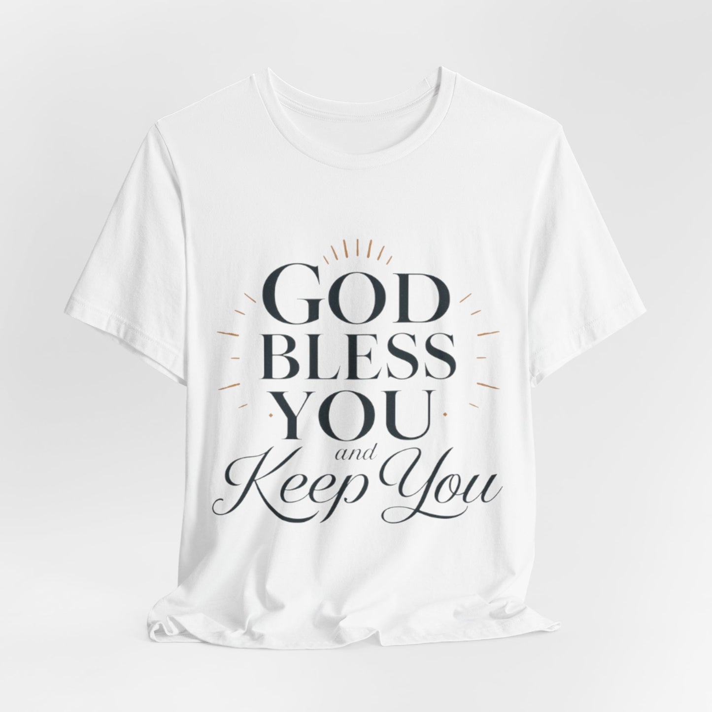 God Bless You and Keep You T-Shirt | Faith-Based Scripture Tee
