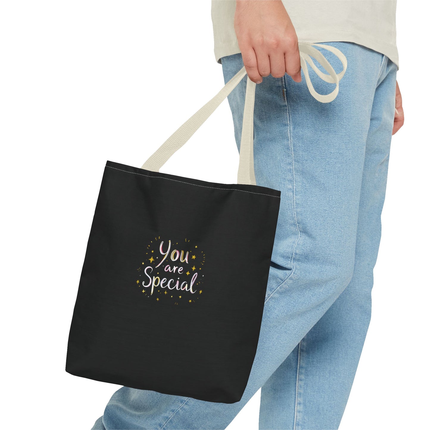 You Are Special Tote Bag | Inspirational Typography, Dotted Accent