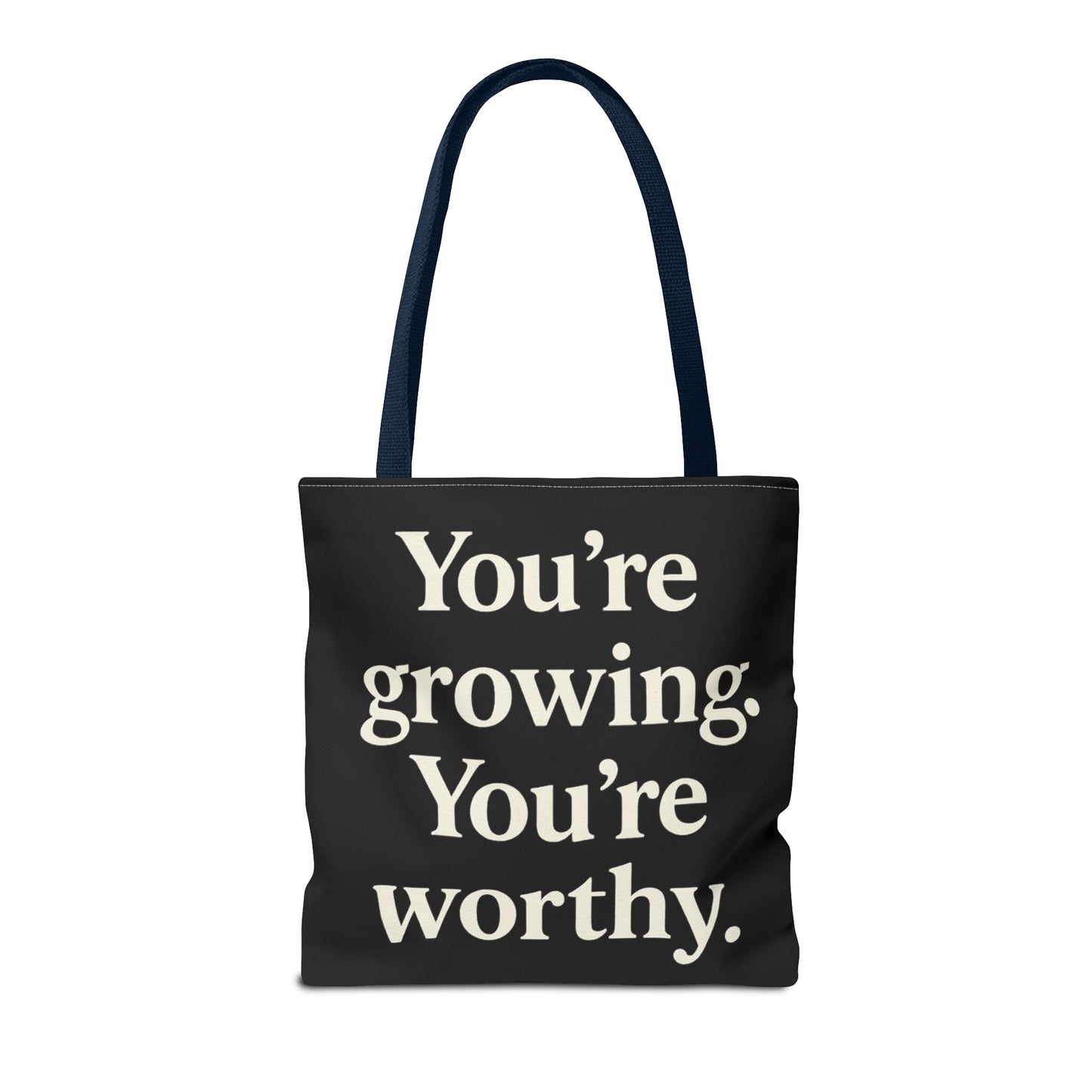 Empowering Affirmation Tote Bag 'You Are Enough' Inspirational Everyday Tote