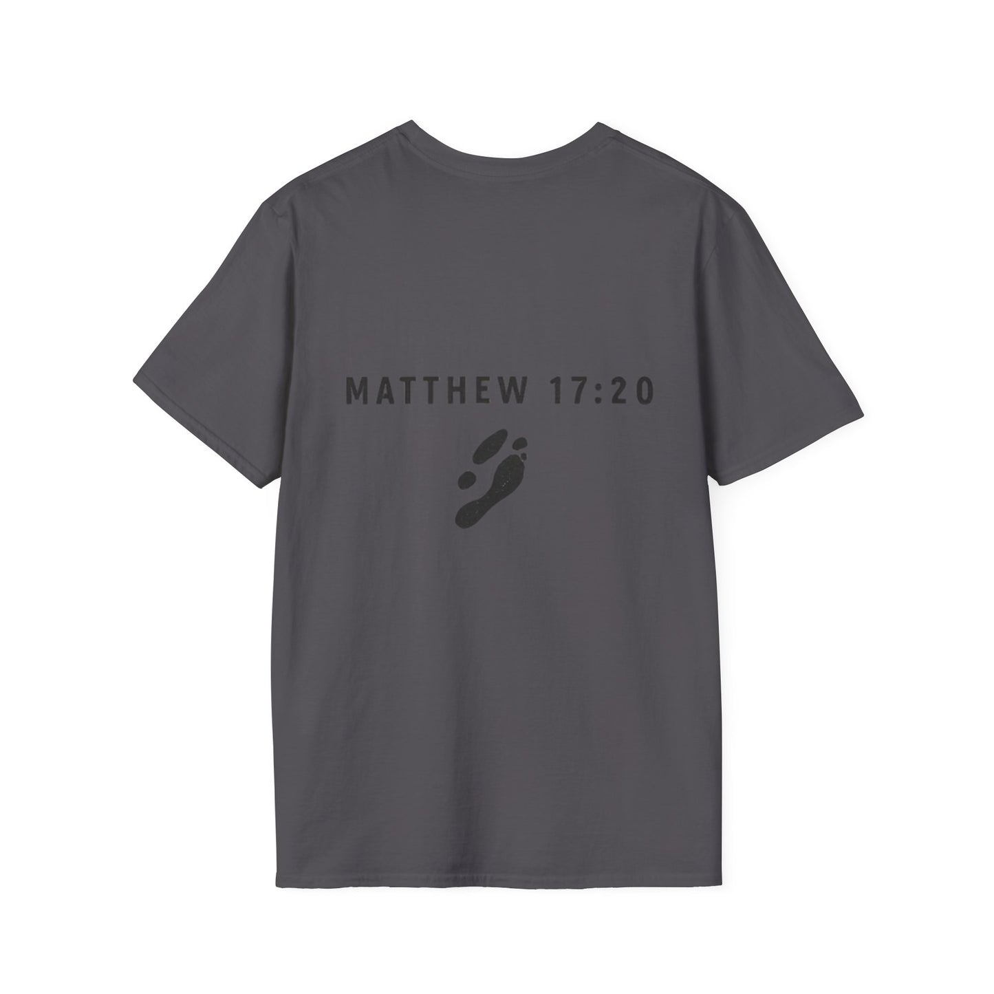 Faith-Inspired Unisex Softstyle T-Shirt - Inspirational Gift, Christian Apparel, Religious Tee, Motivational Shirt, Scripture Tee