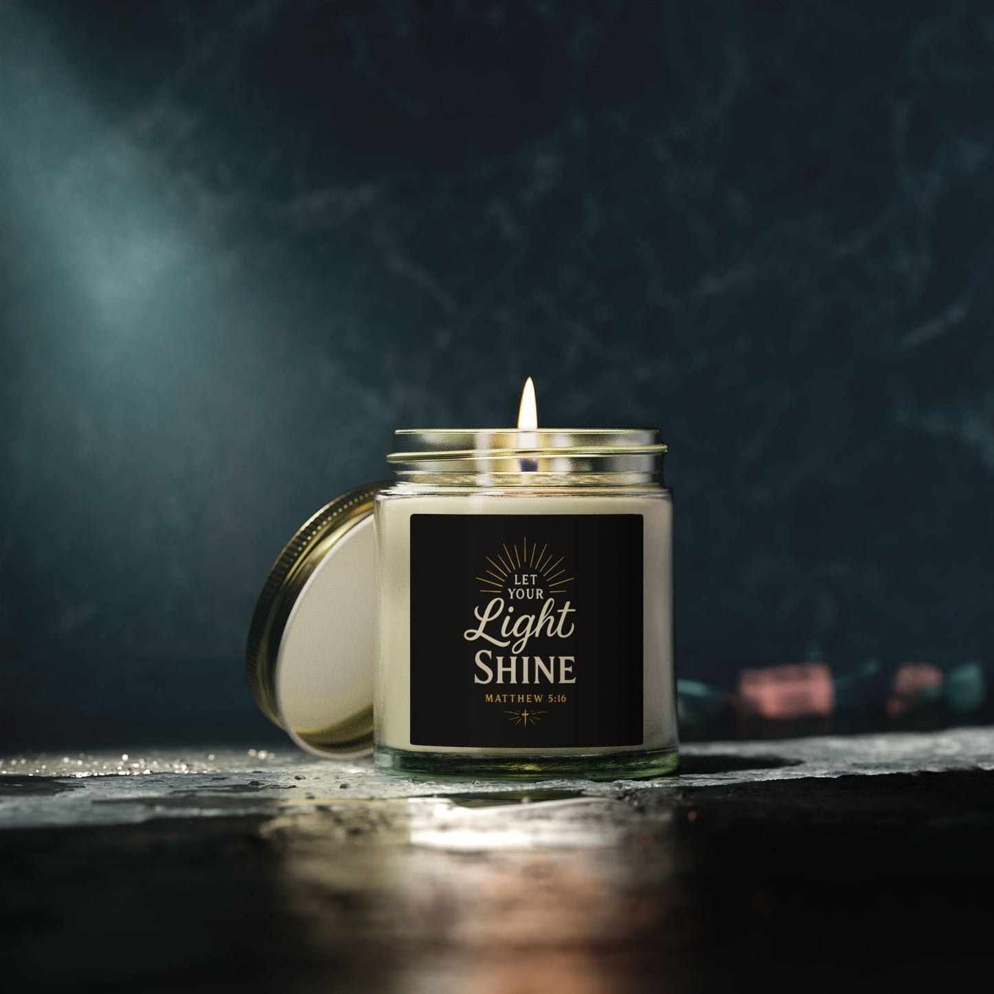 Scented Candles, Coconut Apricot Wax (4oz, 9oz)