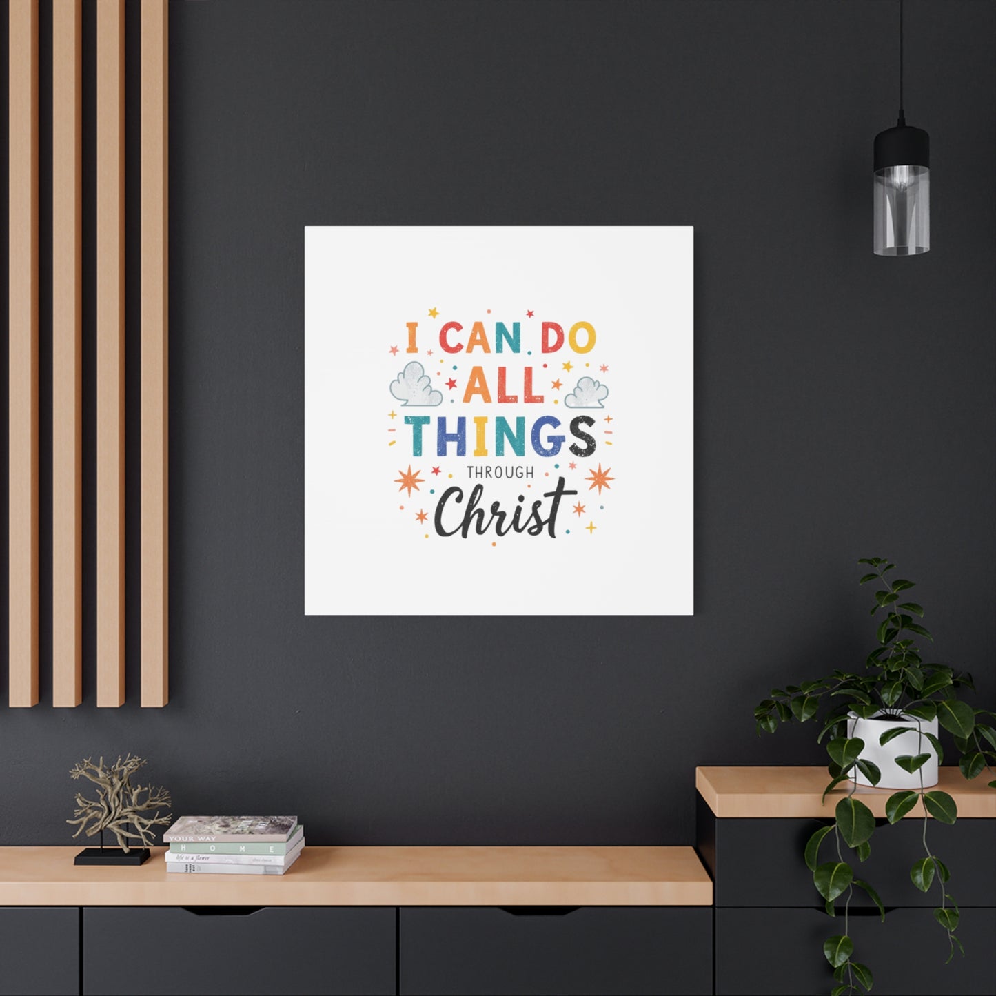 I Can Do All Things Through Christ Matte Canvas
