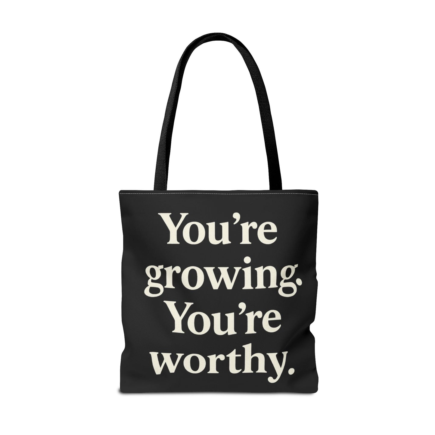 Empowering Affirmation Tote Bag 'You Are Enough' Inspirational Everyday Tote