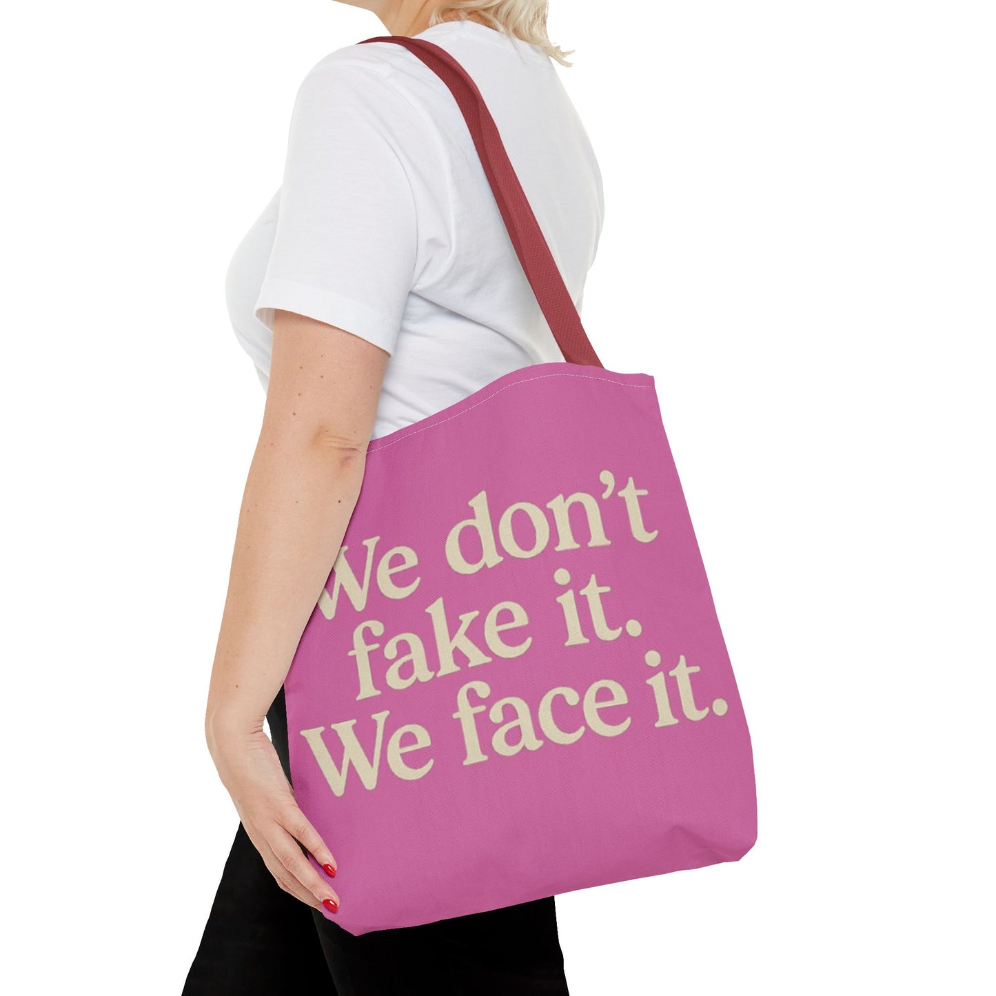Empowering Tote Bag | Motivational Quote Tote | Everyday Carry, Gift for Friends, Positive Affirmation Bag, Stylish Shopping Bag