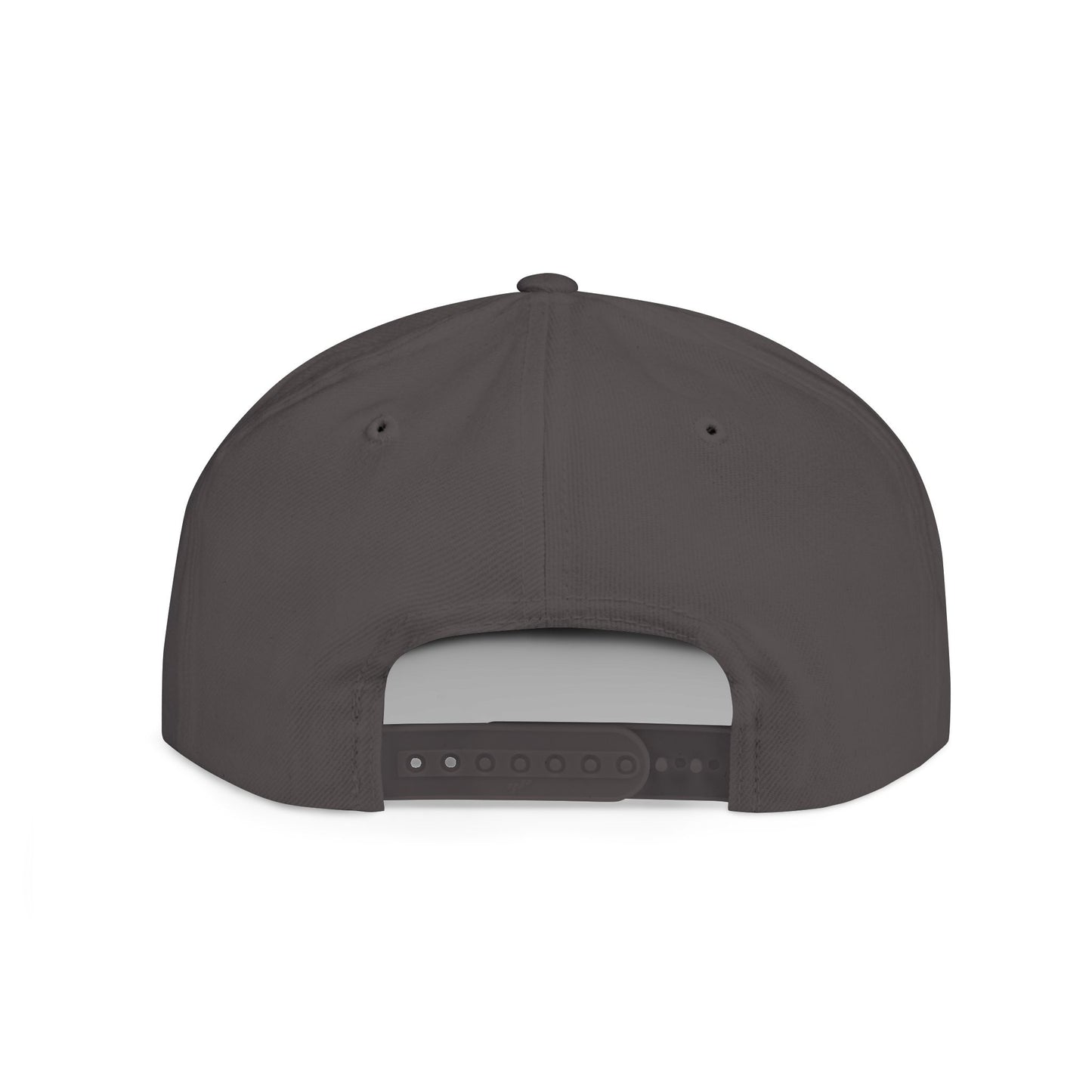 Snapback Hat Minimal 'I see It. I Build It' Embroidered Flat Bill Cap