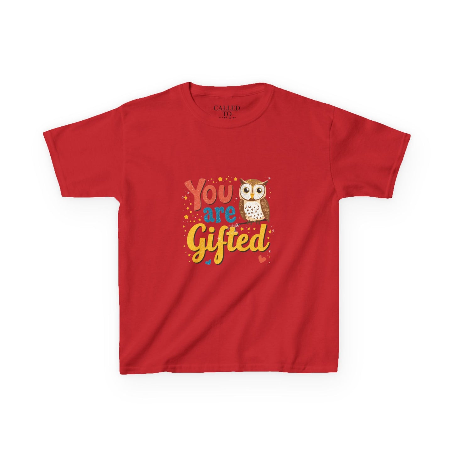 You Are Gifted Owl Kids Tee | Encouraging Children's Shirt