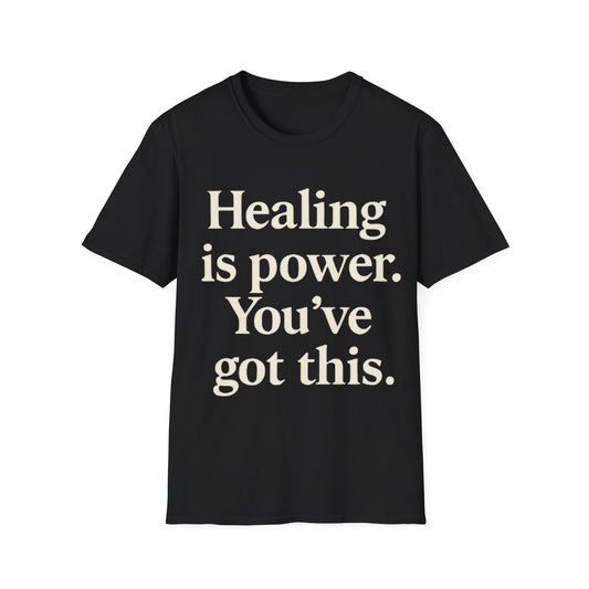 Healing Power T-Shirt | Motivational Tee, Wellness Apparel, Gift for Friends