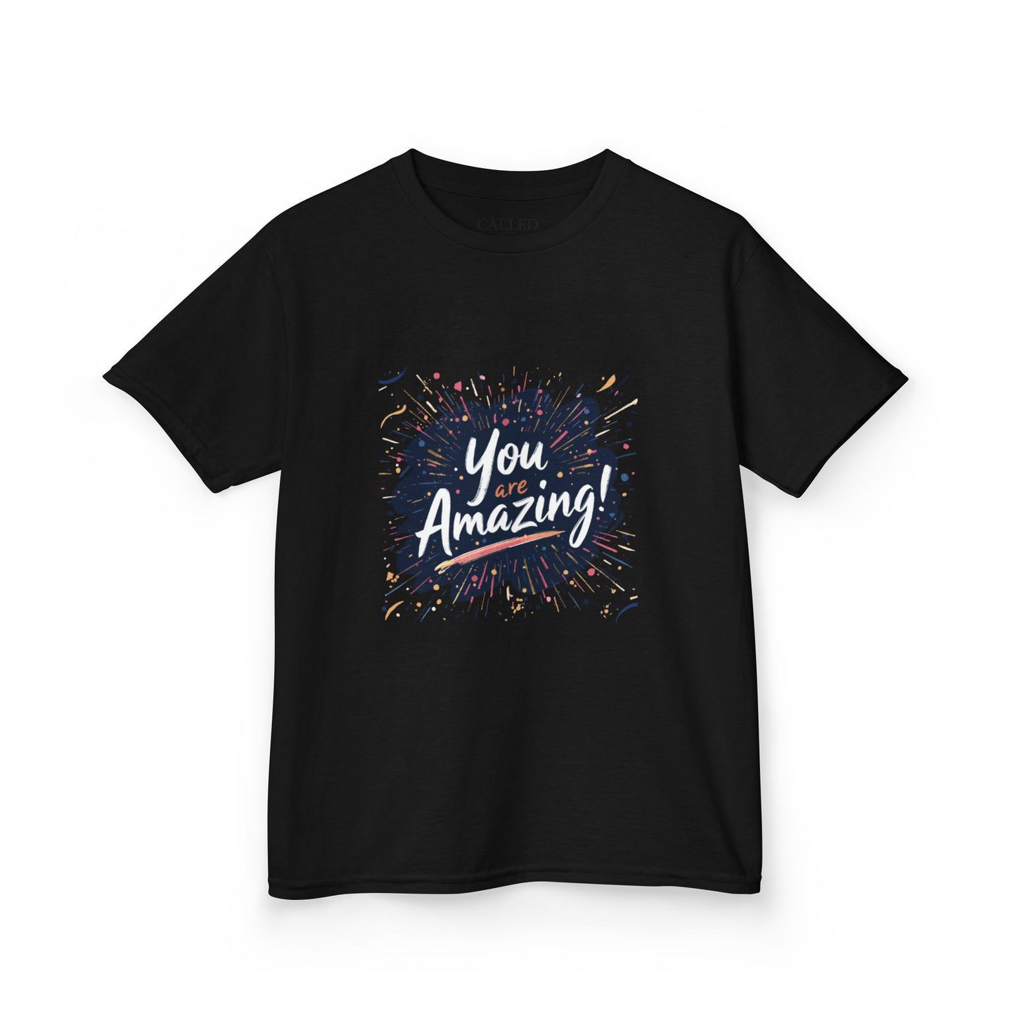 You Amazing! Brushstroke Kids Tee | Handwritten Encouragement Shirt
