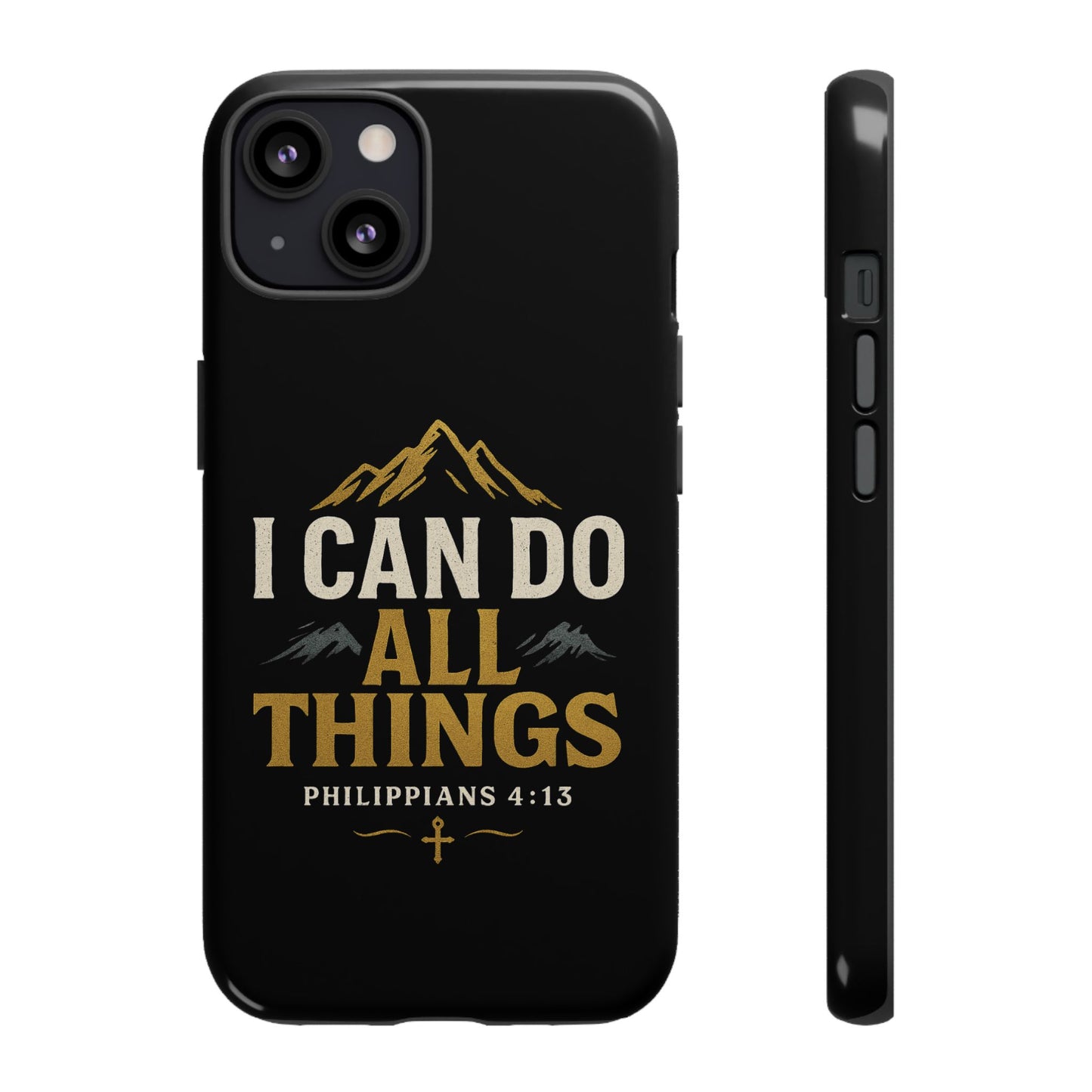 I Can Do All Things Phone Case, Inspirational Phone Cover, Christian Gift, Motivational Tech Accessory, Bible Verse Case, Tough Cases