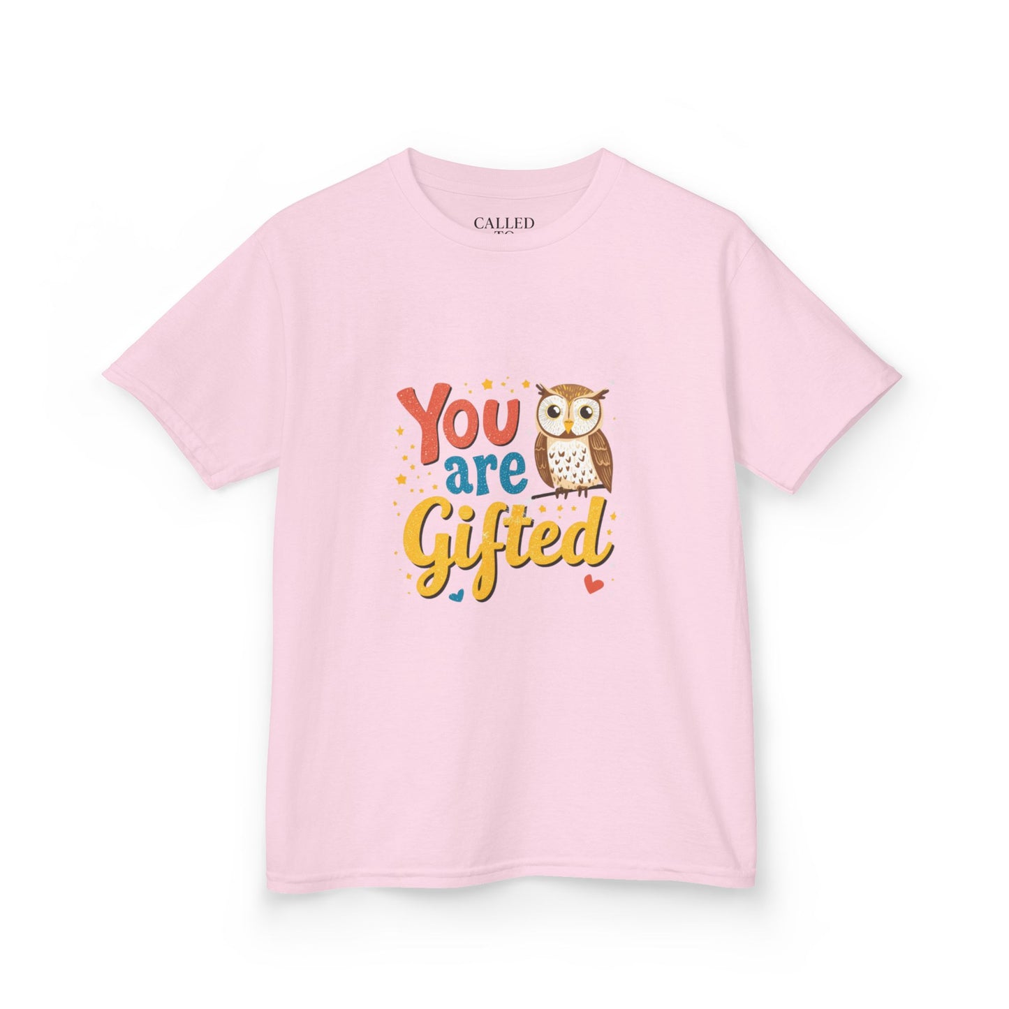 You Are Gifted Owl Kids Tee | Encouraging Children's Shirt