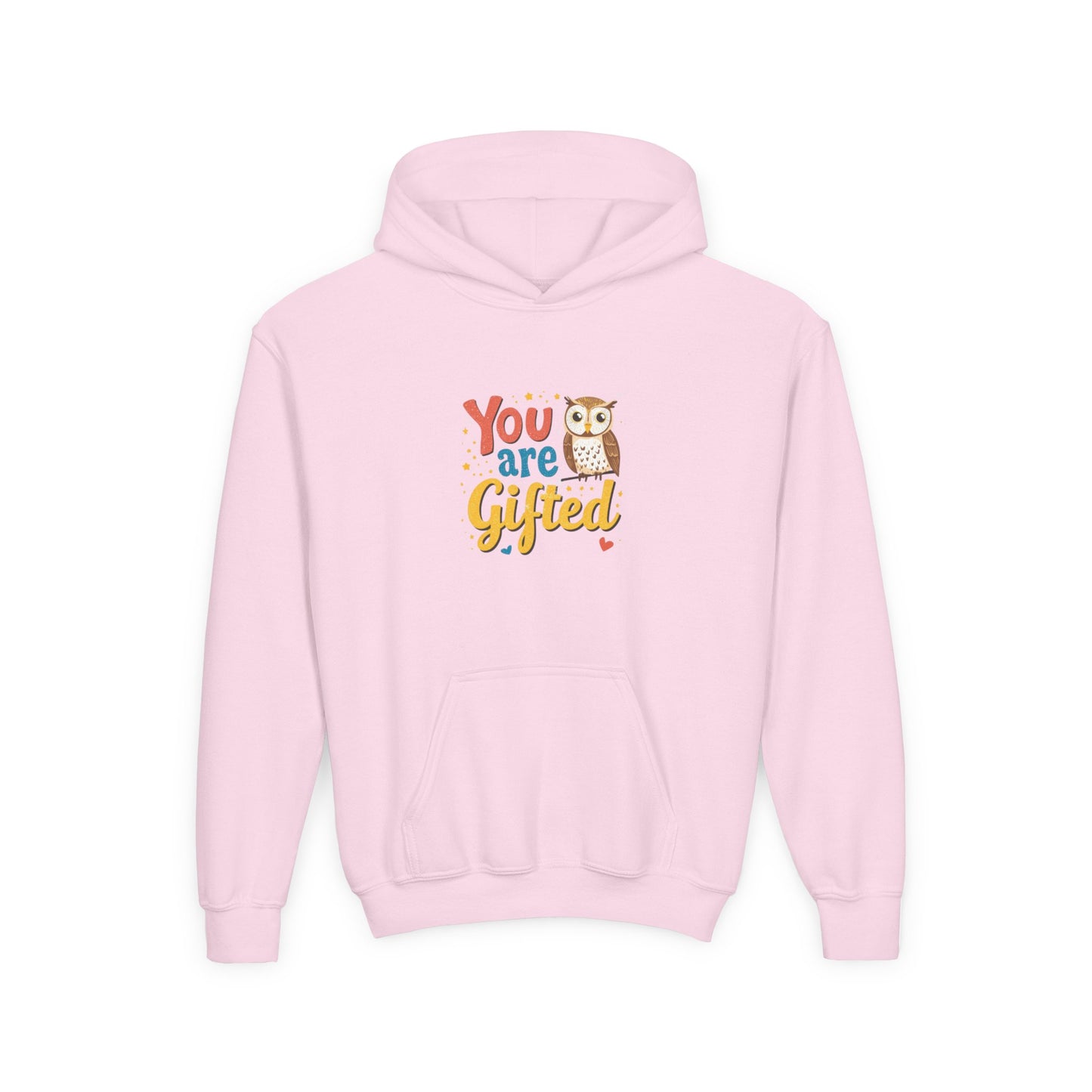 You Are Gifted Owl Youth Hoodie | Encouragement Kids Sweatshirt
