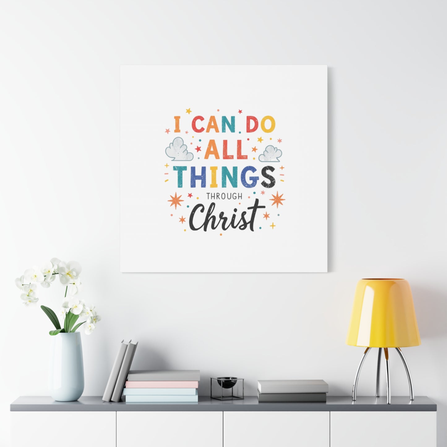 I Can Do All Things Through Christ Matte Canvas