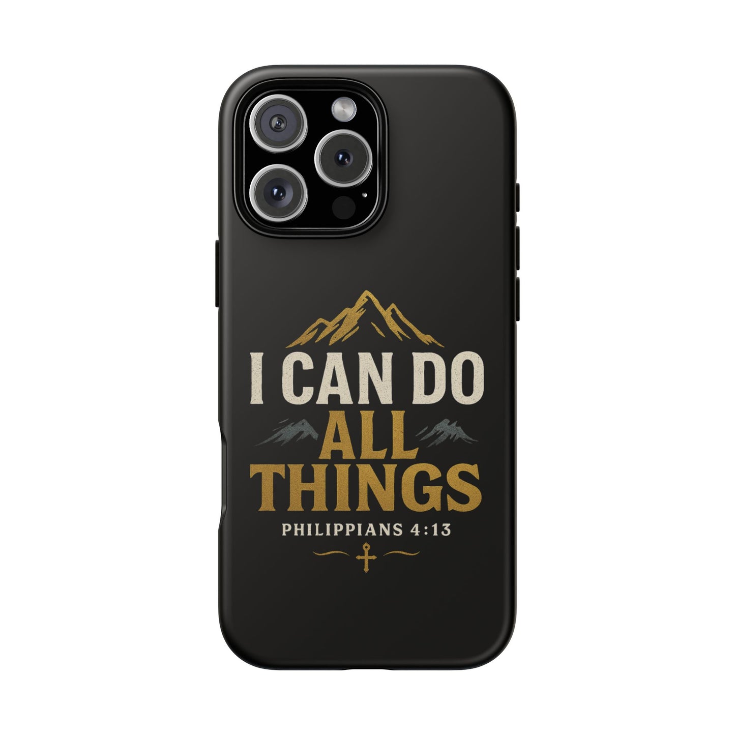 I Can Do All Things Phone Case, Inspirational Phone Cover, Christian Gift, Motivational Tech Accessory, Bible Verse Case, Tough Cases