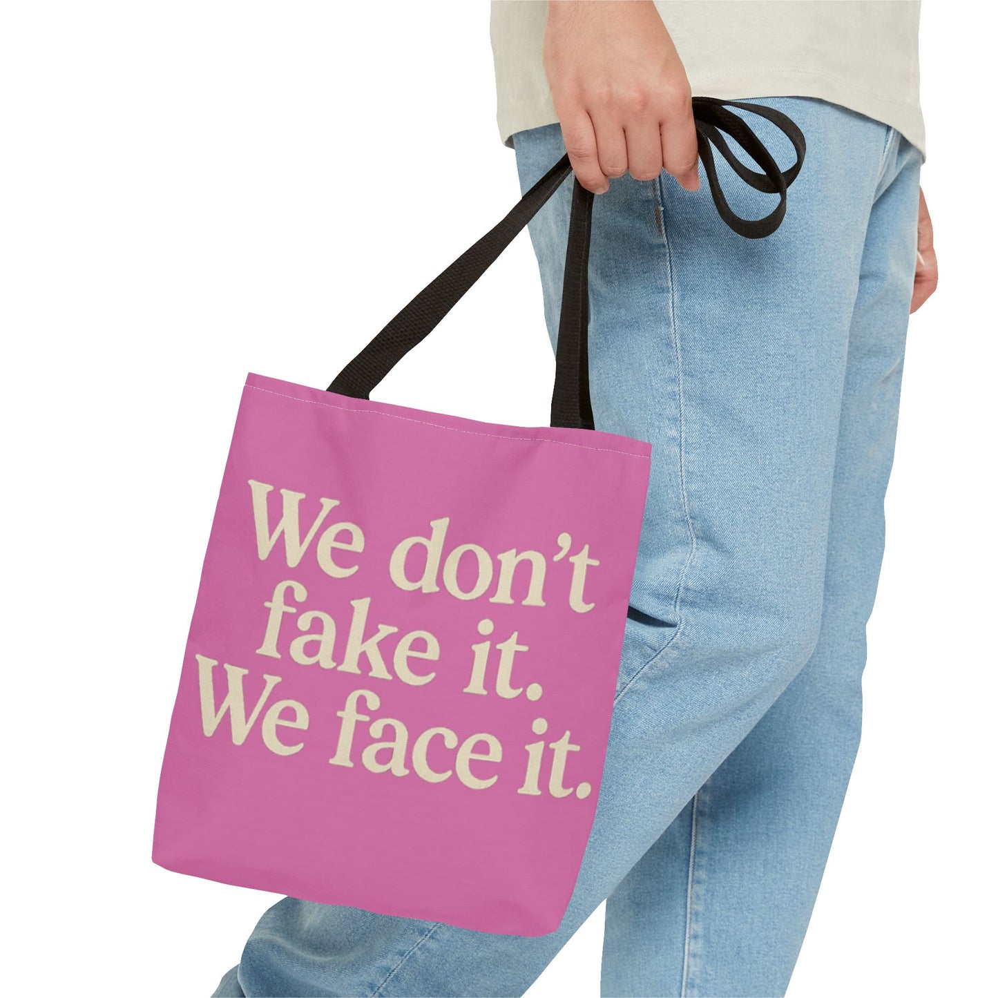 Empowering Tote Bag | Motivational Quote Tote | Everyday Carry, Gift for Friends, Positive Affirmation Bag, Stylish Shopping Bag