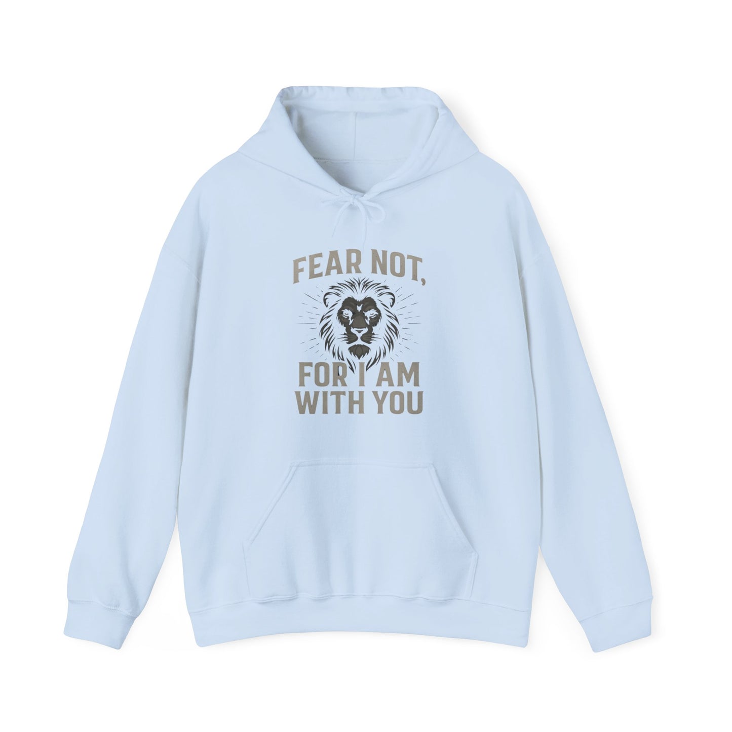 Fear Not Hoodie - Unisex Heavy Blend Sweatshirt, Inspirational Gift, Cozy Apparel, Perfect for Everyday Wear, Bible Verse Clothing