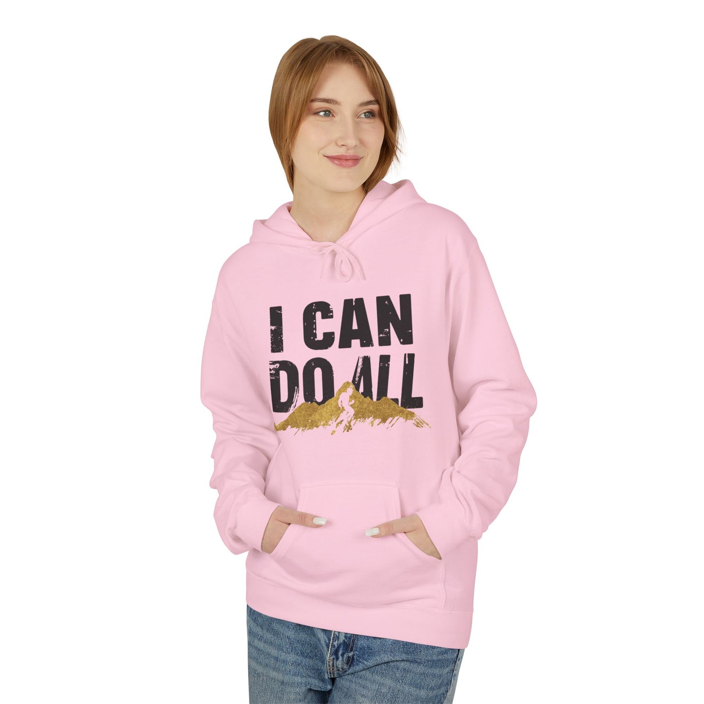 I Can Do All Mountain Hoodie | Inspirational Motivational Faith Apparel