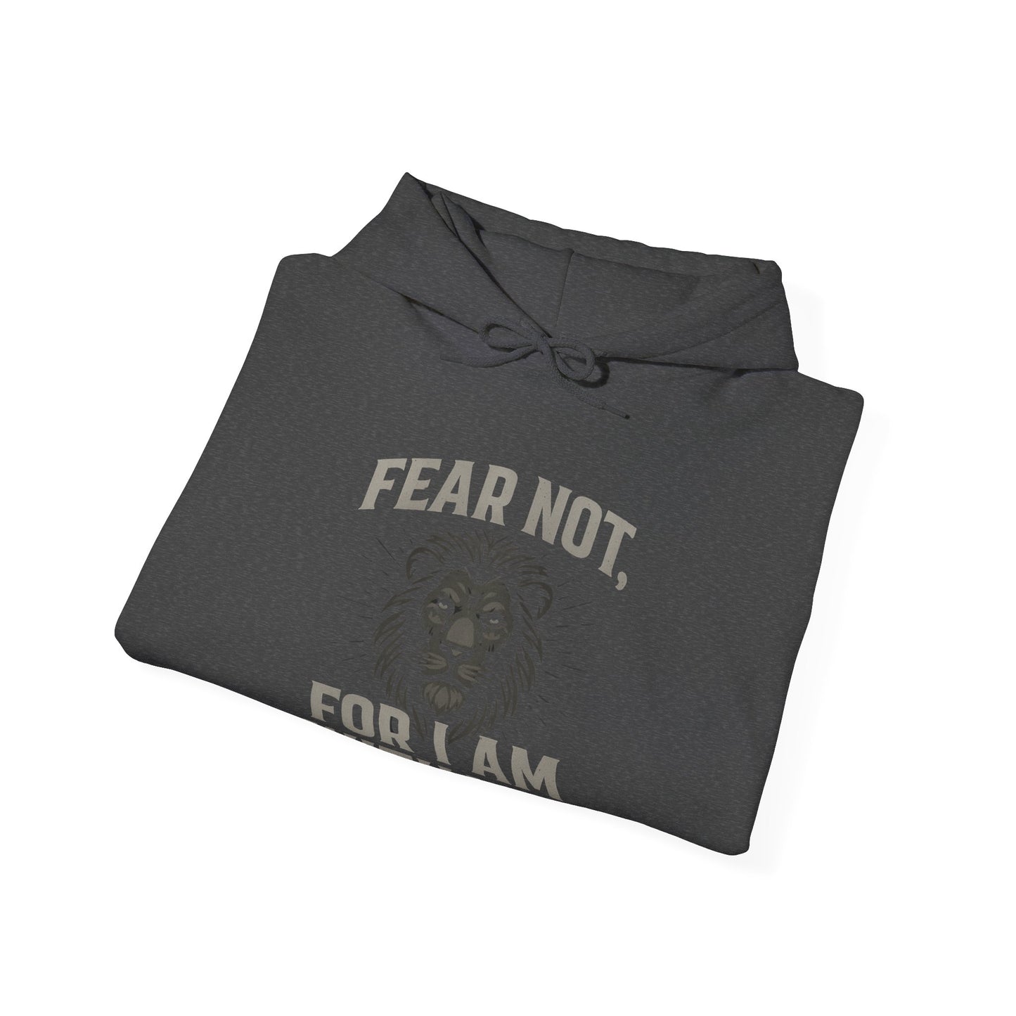 Fear Not Hoodie - Unisex Heavy Blend Sweatshirt, Inspirational Gift, Cozy Apparel, Perfect for Everyday Wear, Bible Verse Clothing