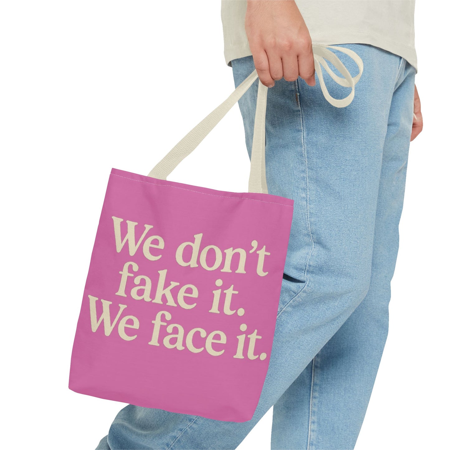 Empowering Tote Bag | Motivational Quote Tote | Everyday Carry, Gift for Friends, Positive Affirmation Bag, Stylish Shopping Bag