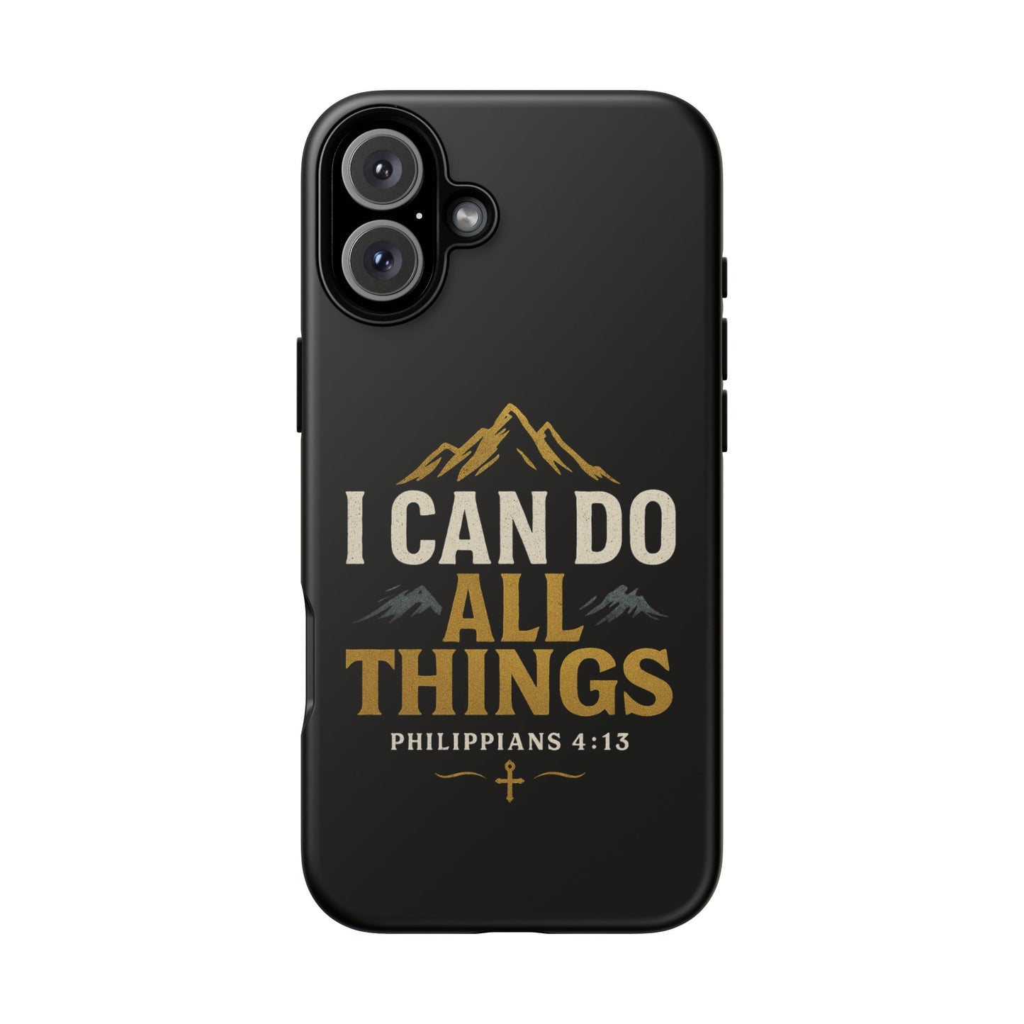 I Can Do All Things Phone Case, Inspirational Phone Cover, Christian Gift, Motivational Tech Accessory, Bible Verse Case, Tough Cases