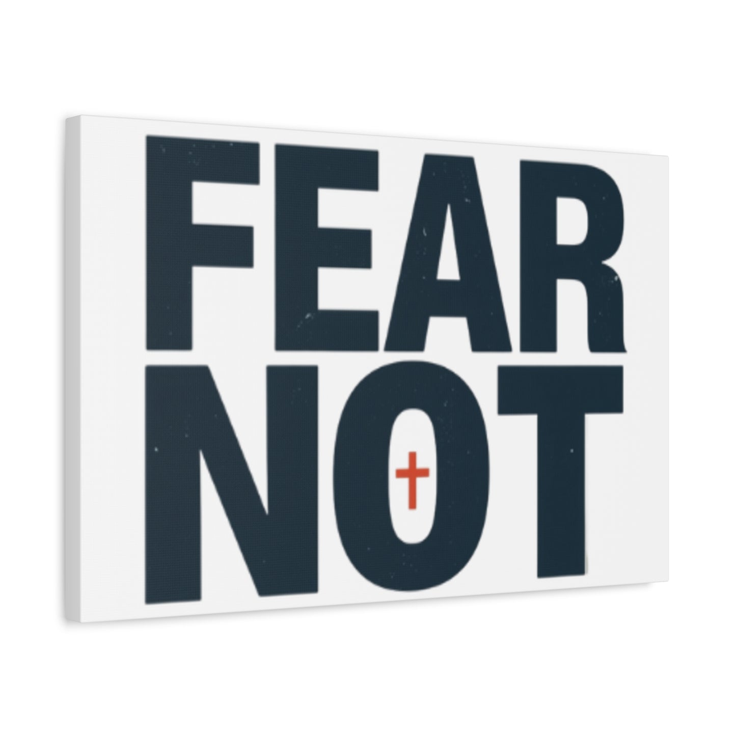 Fear Not canvas | Christian wall art, stretched matte gallery wrap