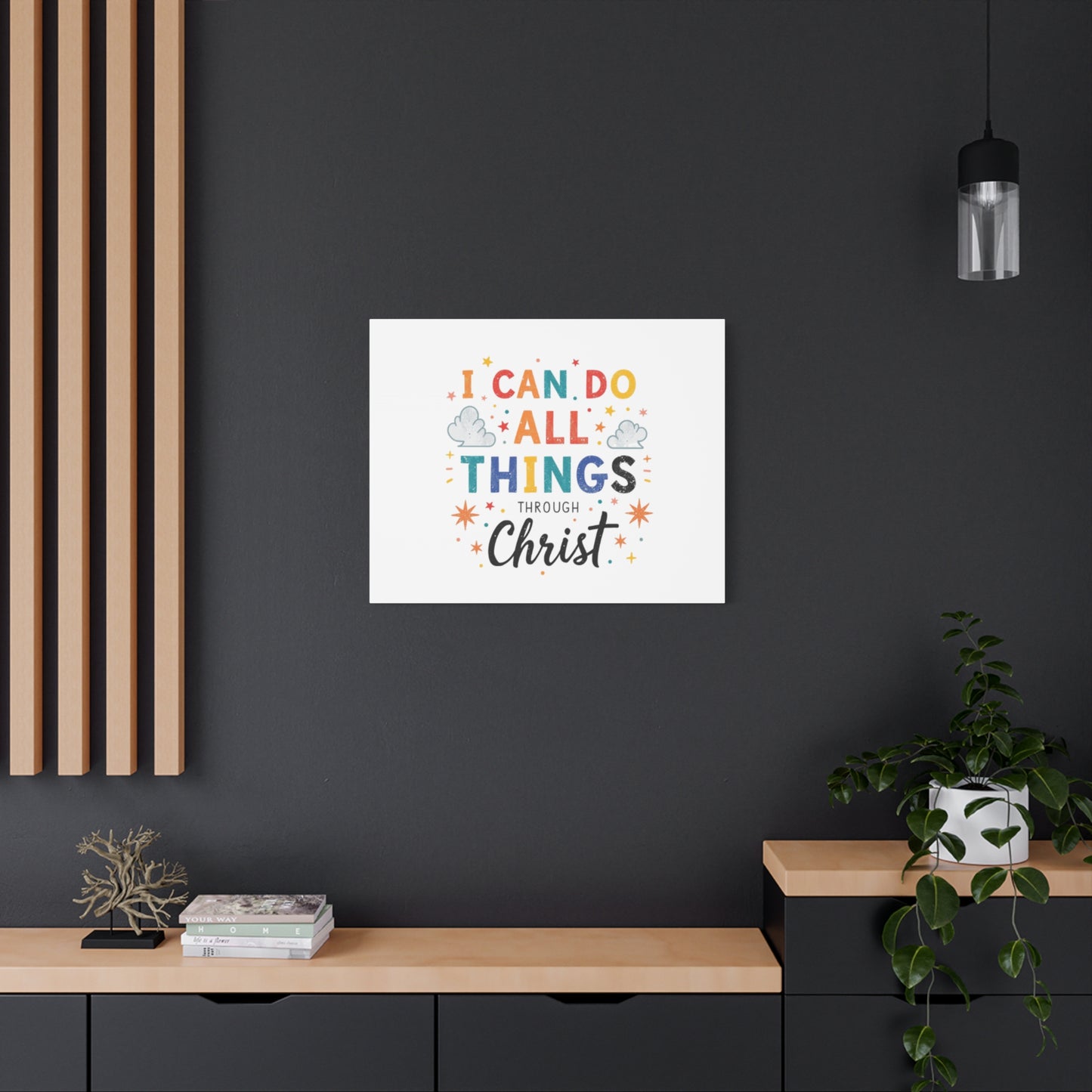 I Can Do All Things Through Christ Matte Canvas